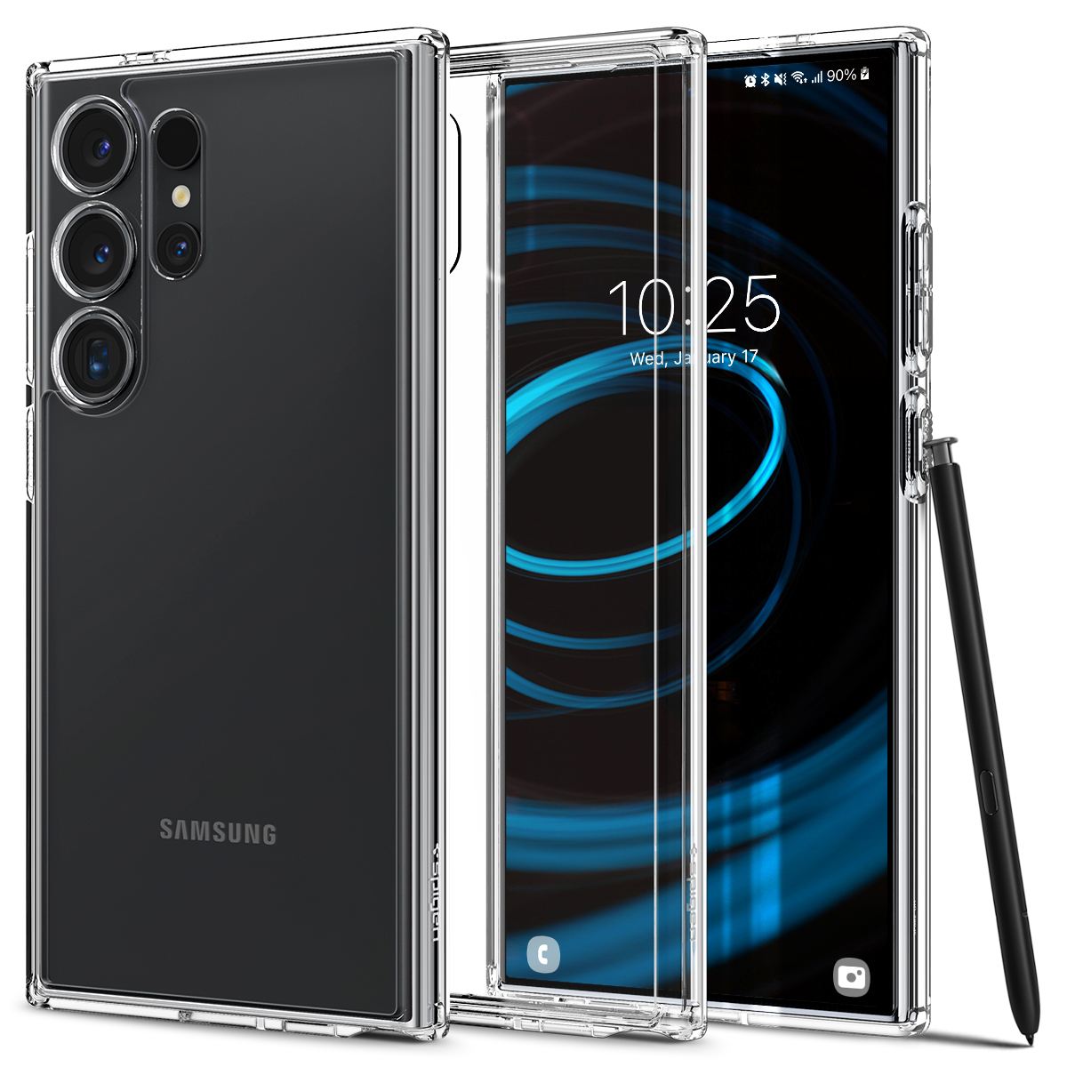 Spigen Ultra Hybrid, crystal clear - Samsung Galaxy S24 Ultra