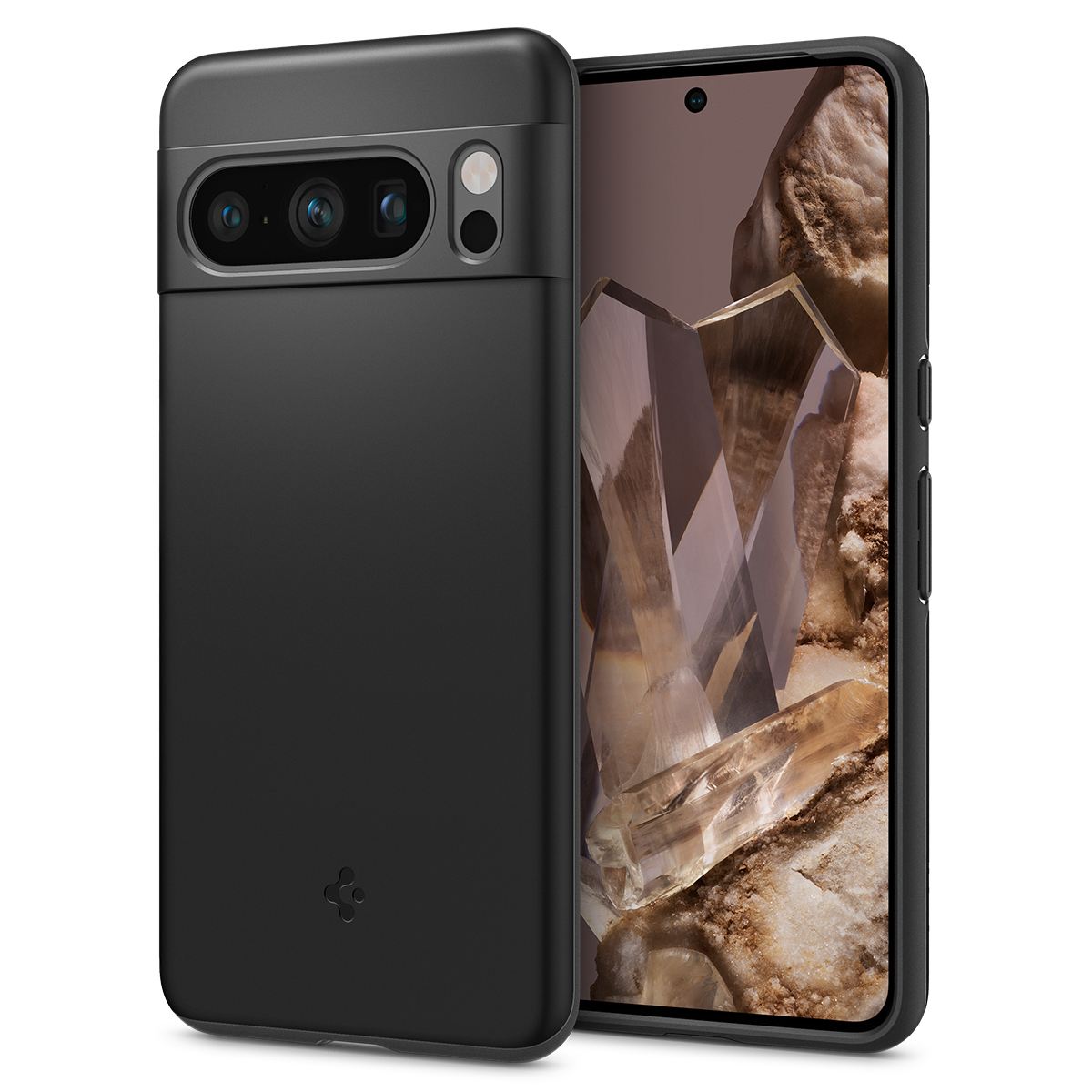Spigen Thin Fit, black - Google Pixel 8 Pro (1)