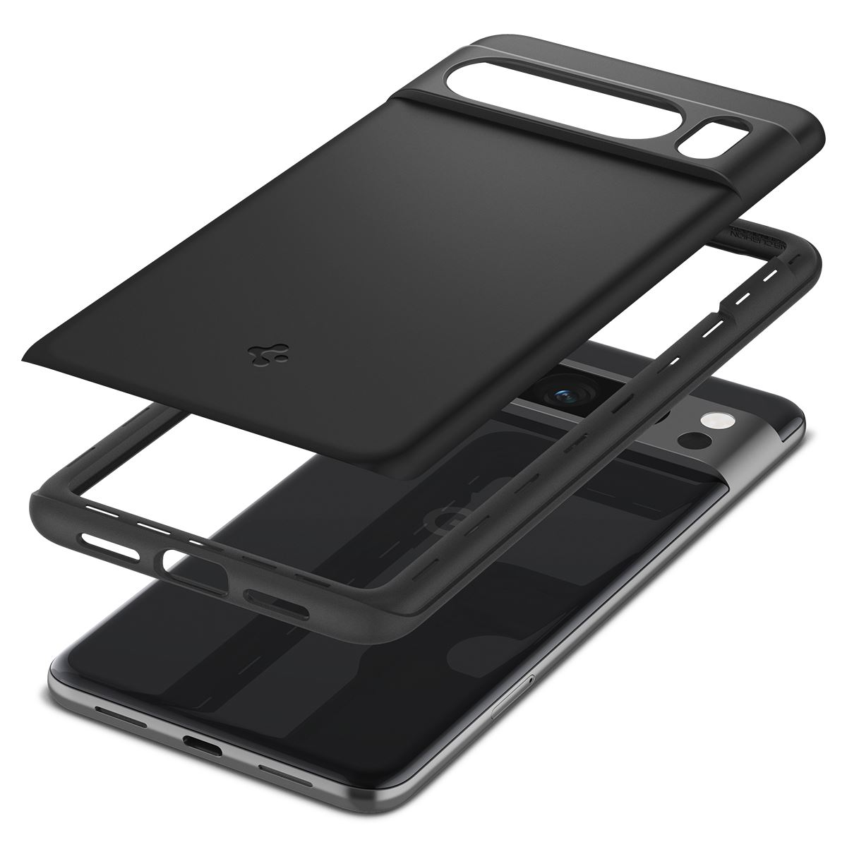 Spigen Thin Fit, black - Google Pixel 8 Pro (10)