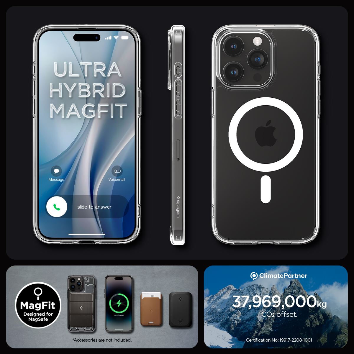 Spigen Ultra Hybrid MagSafe, white - iPhone 15 Pro Max (16)