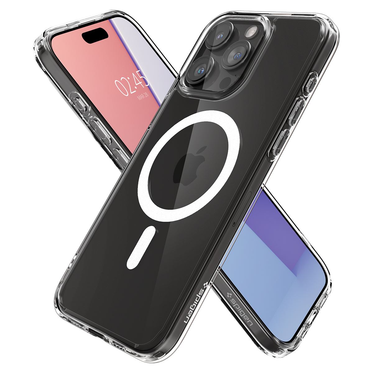 Spigen Ultra Hybrid MagSafe, white - iPhone 15 Pro Max (8)