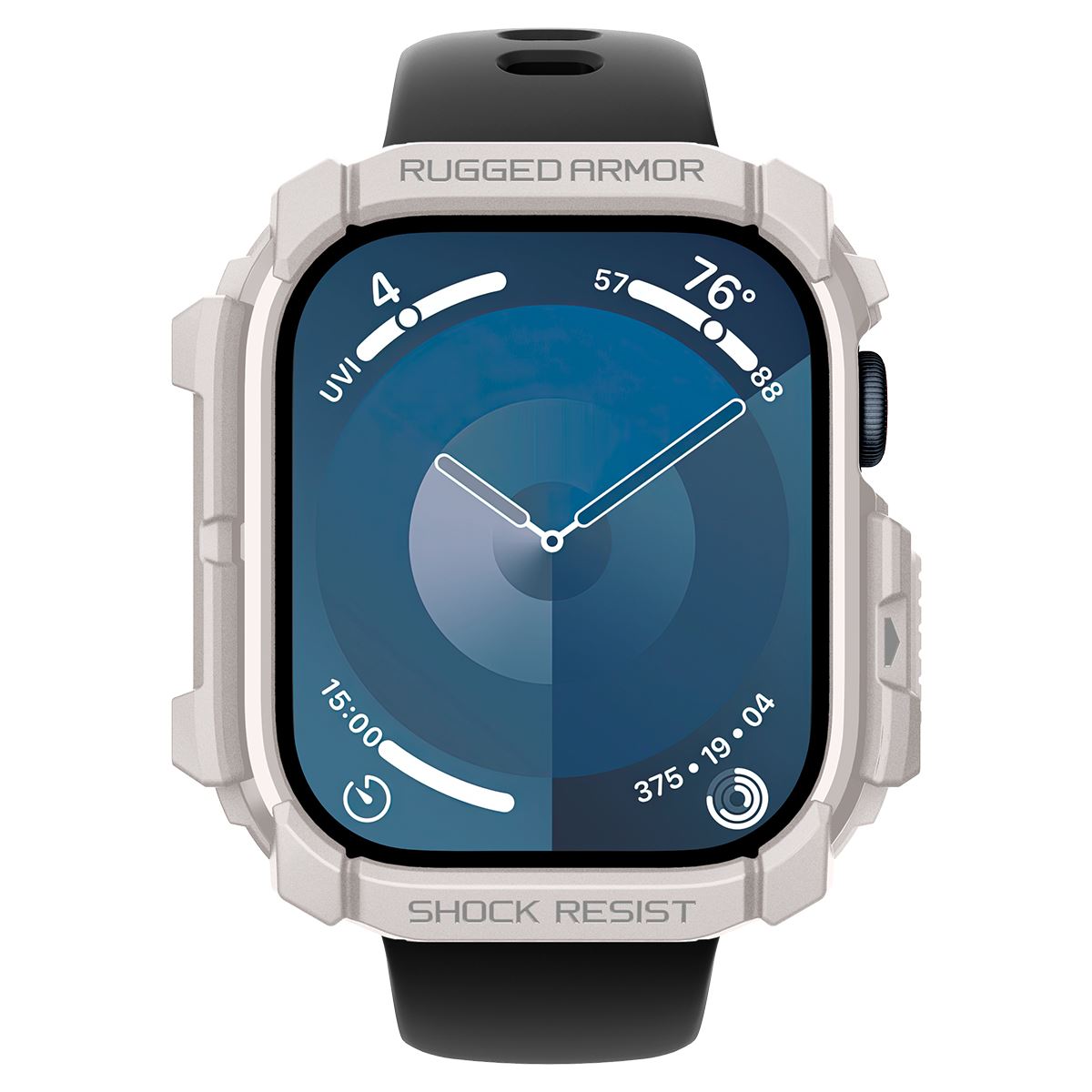 Spigen Rugged Armor, dune beige - Apple Watch 10 46mm (2)