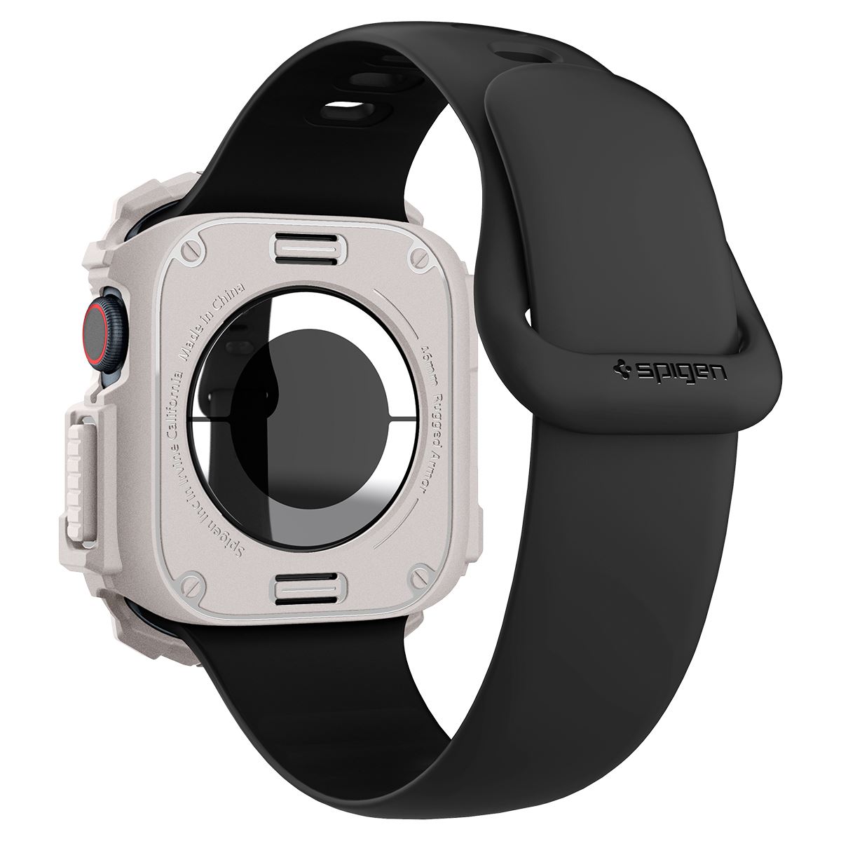 Spigen Rugged Armor, dune beige - Apple Watch 10 46mm (3)