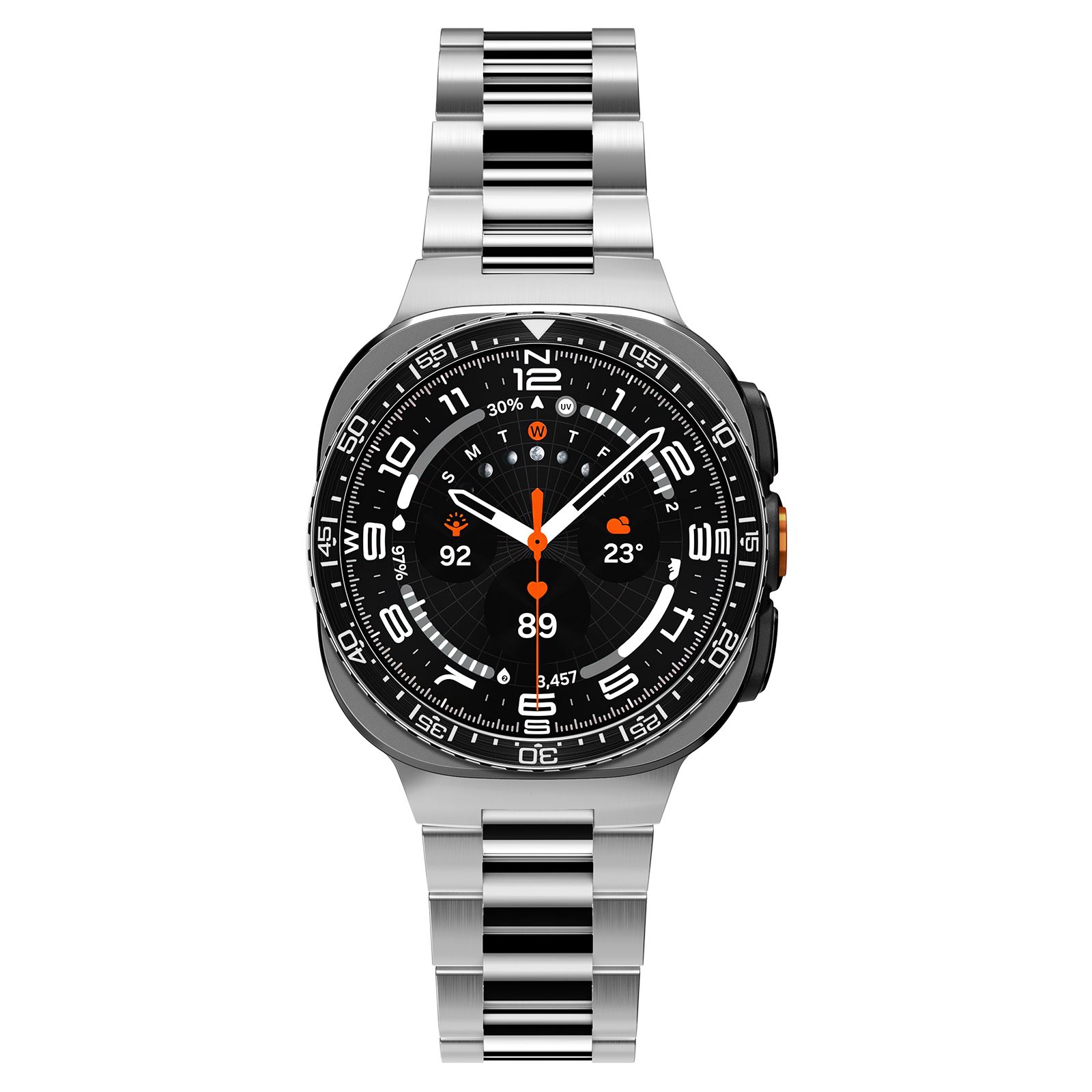 Spigen Bezel Tune (Diver), black - Samsung Galaxy Watch Ultra 2 47mm (3)
