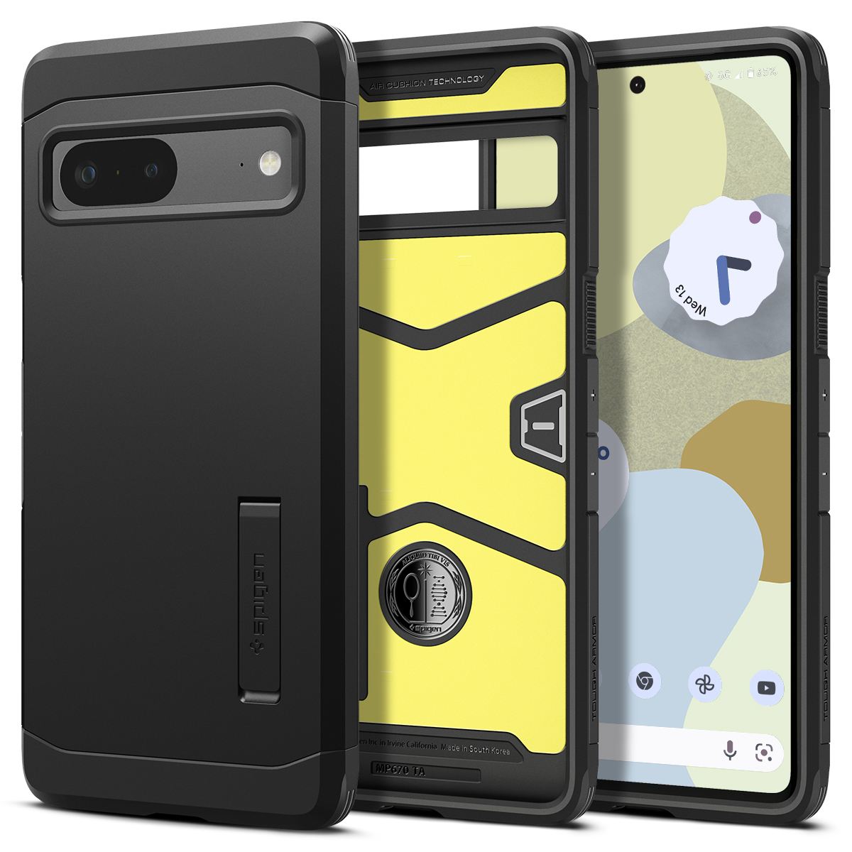 Spigen Tough Armor, black - Google Pixel 7 (1)