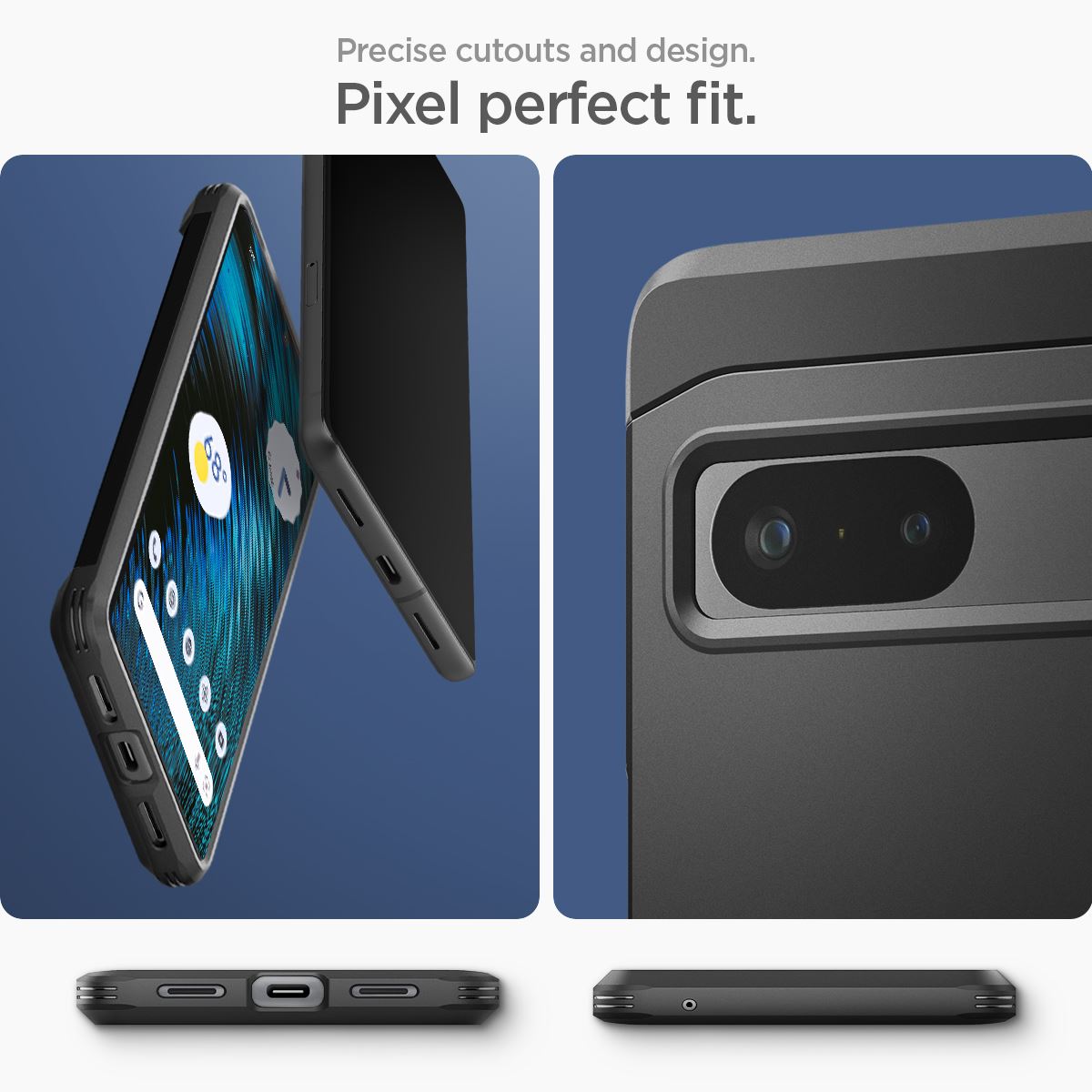 Spigen Tough Armor, black - Google Pixel 7 (15)