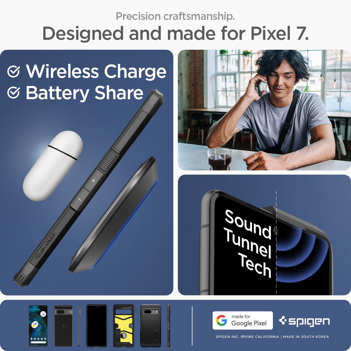 Spigen Tough Armor, black - Google Pixel 7 (16)