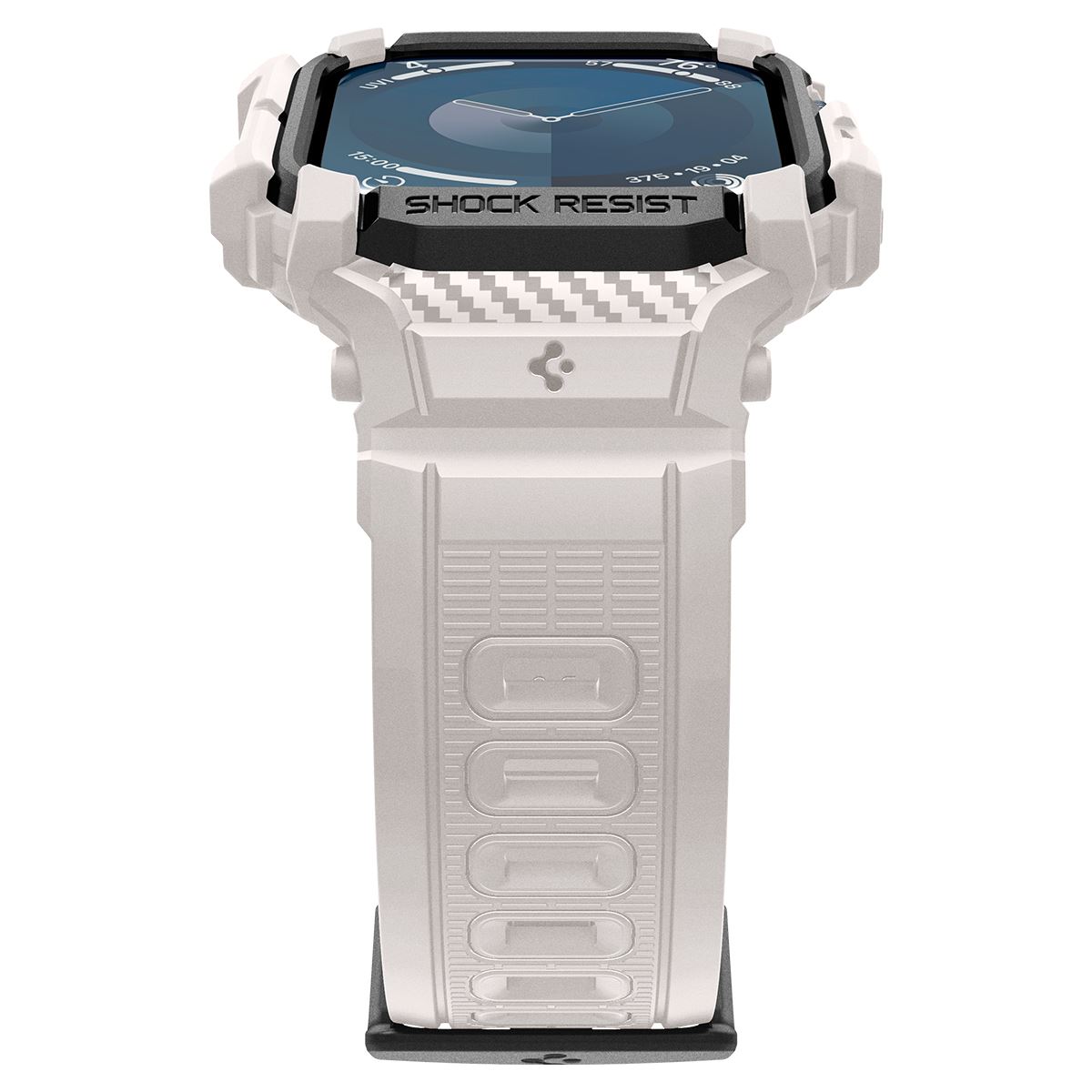 Spigen Rugged Armor Pro, dune beige - Apple Watch 10 46mm (5)