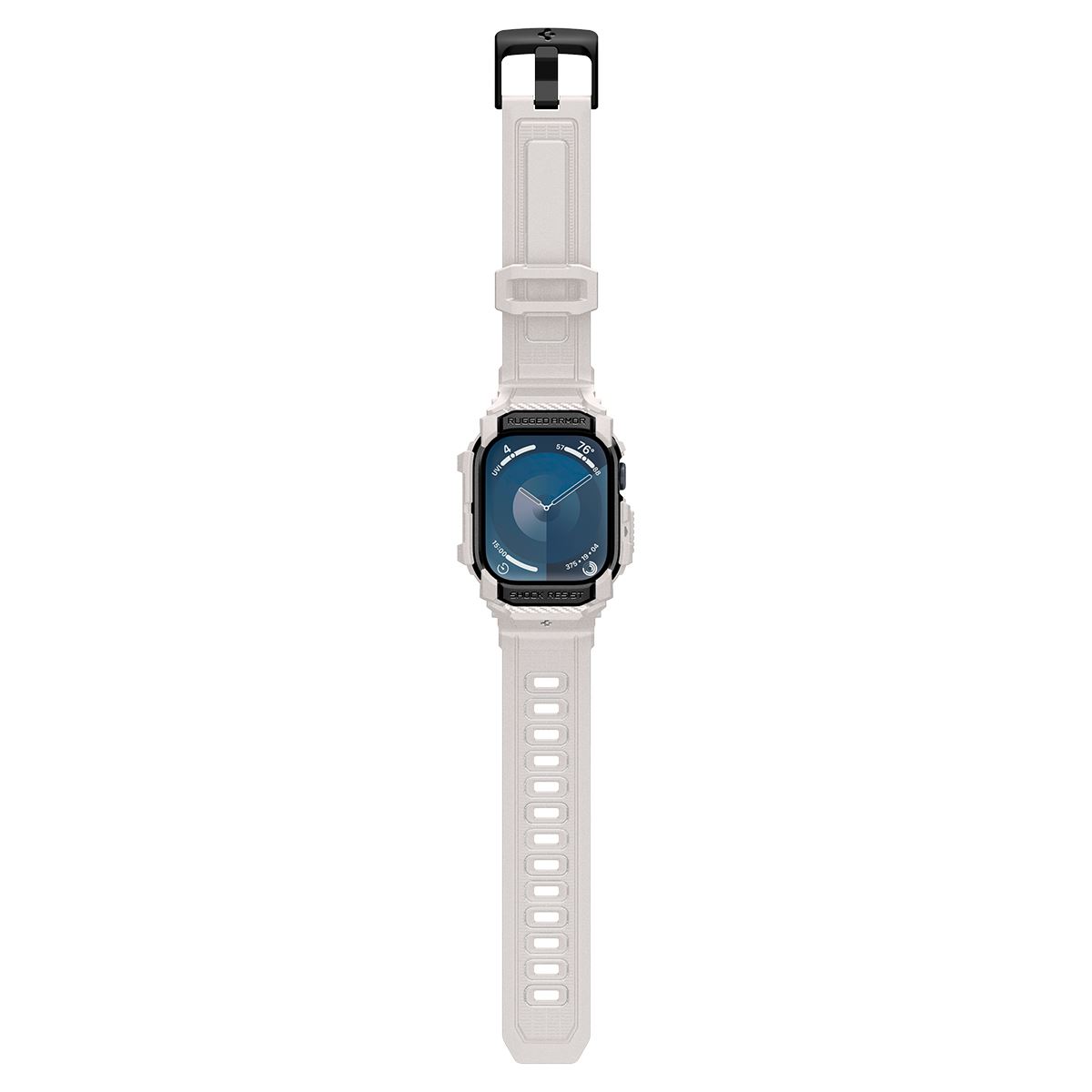 Spigen Rugged Armor Pro, dune beige - Apple Watch 10 46mm (9)