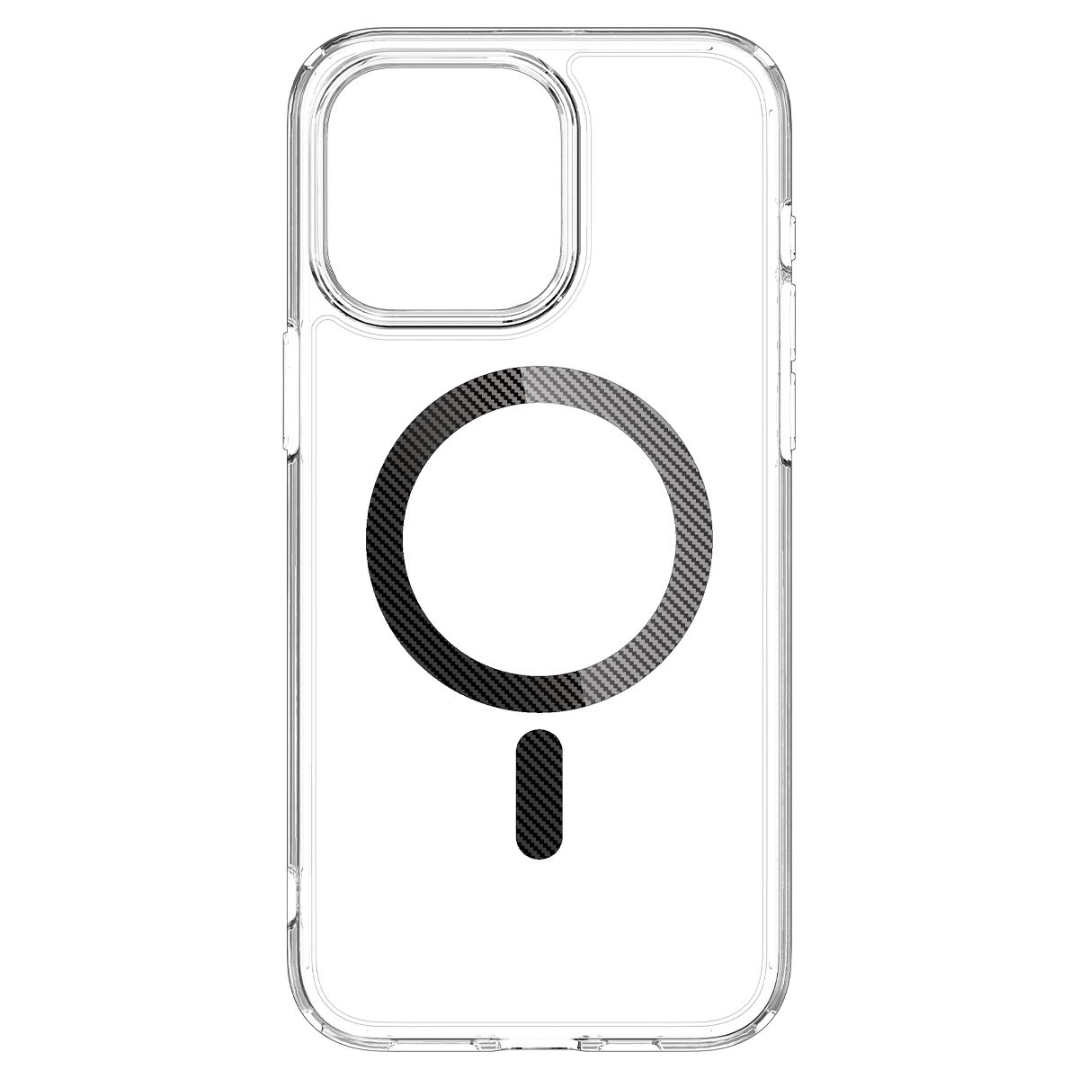 Spigen Ultra Hybrid MagSafe, carbon fiber - iPhone 15 Pro (3)