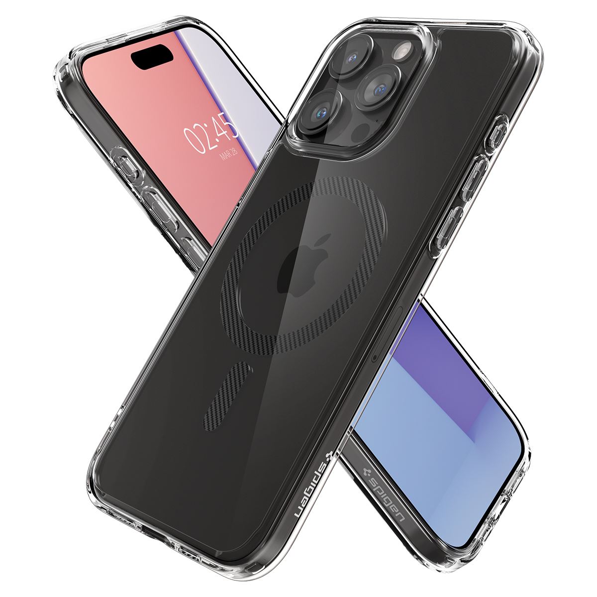 Spigen Ultra Hybrid MagSafe, carbon fiber - iPhone 15 Pro (8)