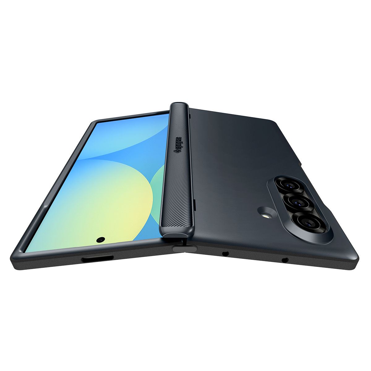 Spigen Slim Armor Pro MagSafe, metal slate - Samsung Galaxy Z Fold7 (15)