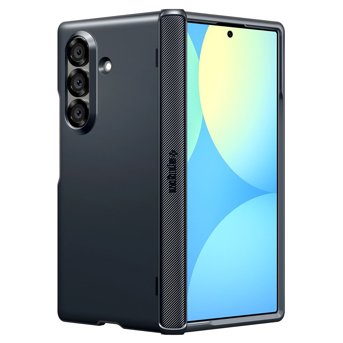 Spigen Slim Armor Pro MagSafe, metal slate - Samsung Galaxy Z Fold7 (9)