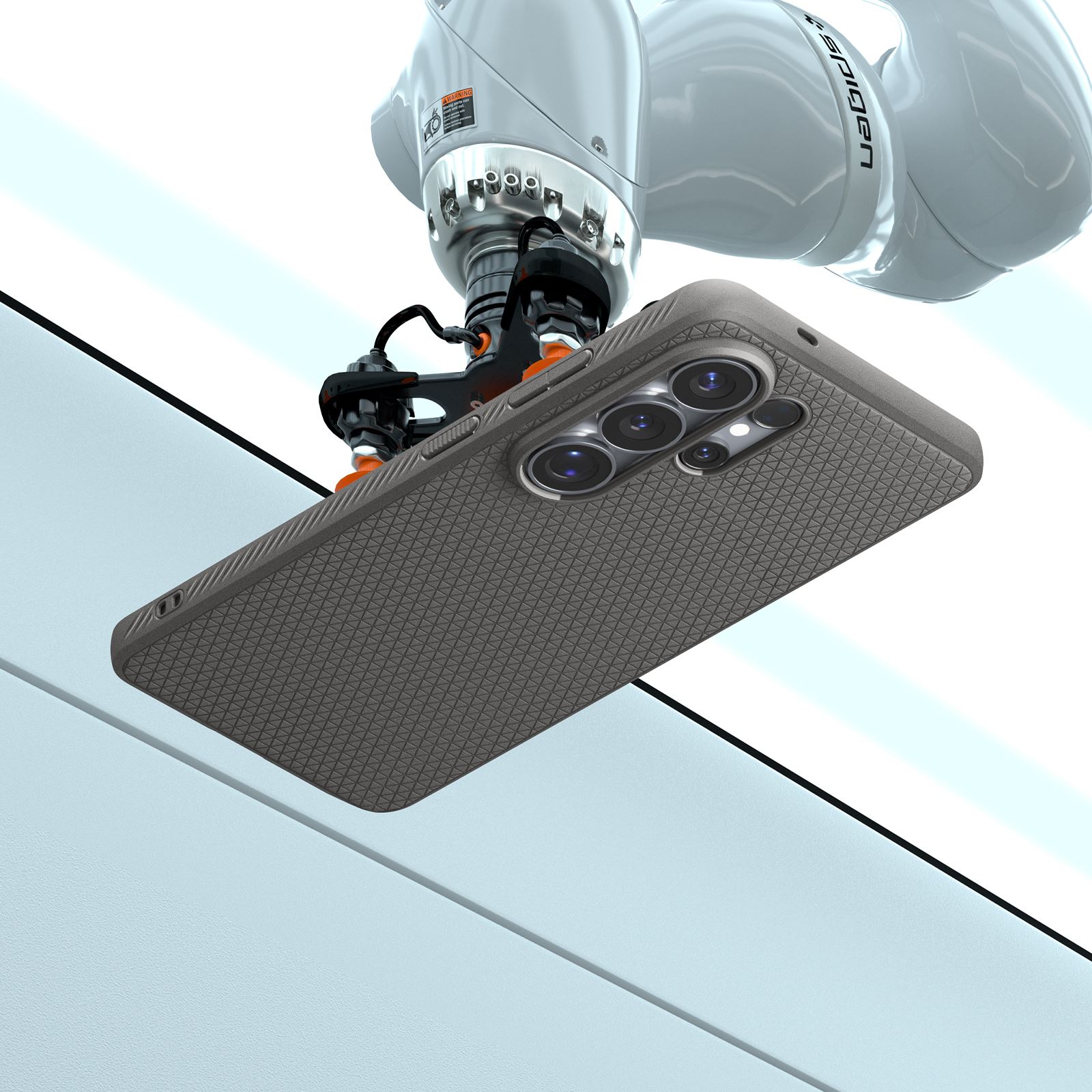 Spigen Liquid Air, marble gray - Samsung Galaxy S26 Ultra (10)