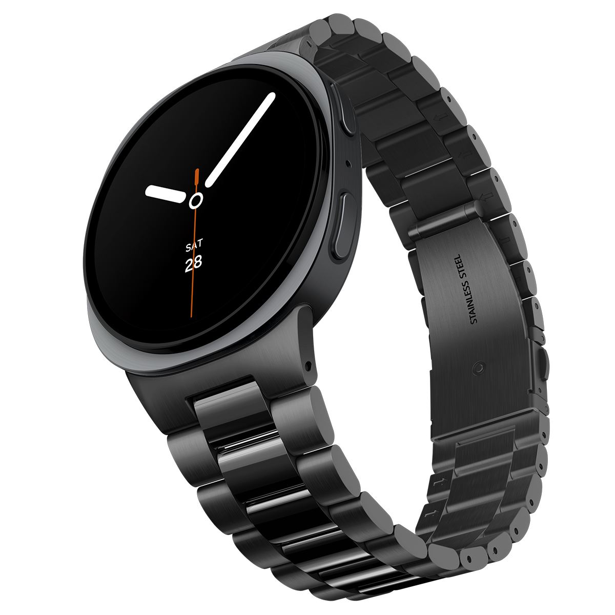 Spigen Modern Fit 316L, black - Samsung Galaxy Watch 9/8 46mm/44mm/40mm (2)