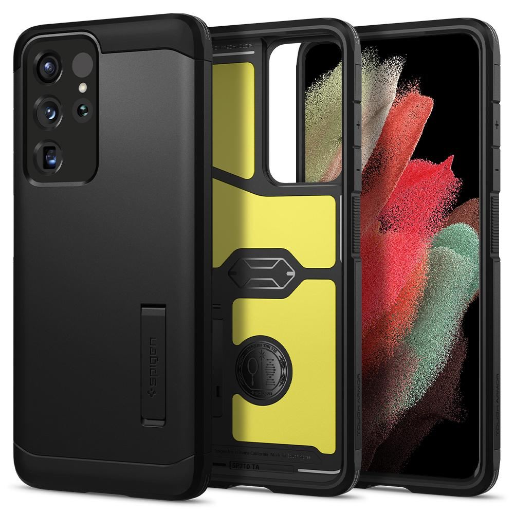 Spigen Tough Armor, black - Galaxy S21 Ultra (1)