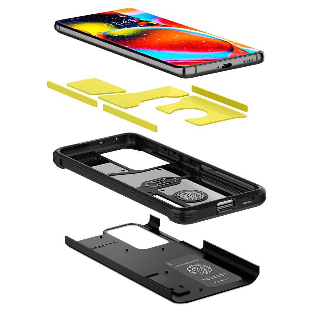 Spigen Tough Armor, black - Galaxy S21 Ultra (2)