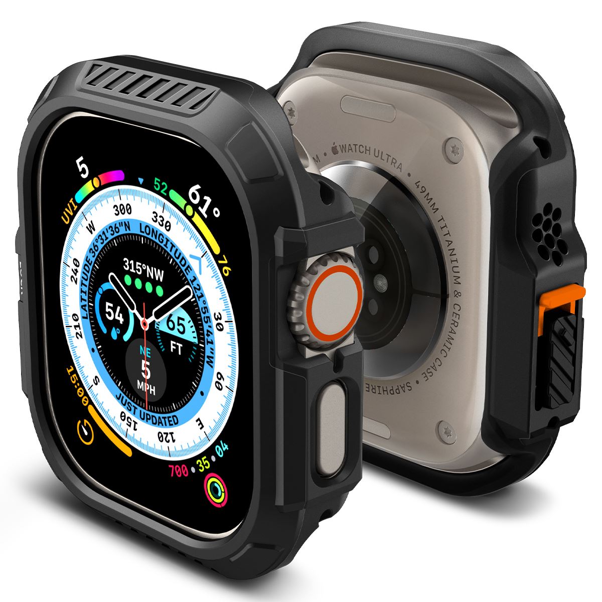 Spigen Lock Fit, black - Apple Watch Ultra 2/Ultra 49mm (10)