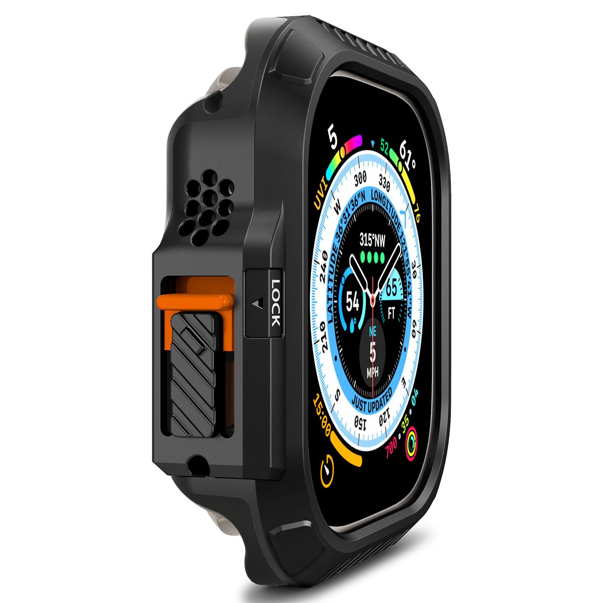 Spigen Lock Fit, black - Apple Watch Ultra 2/Ultra 49mm (12)