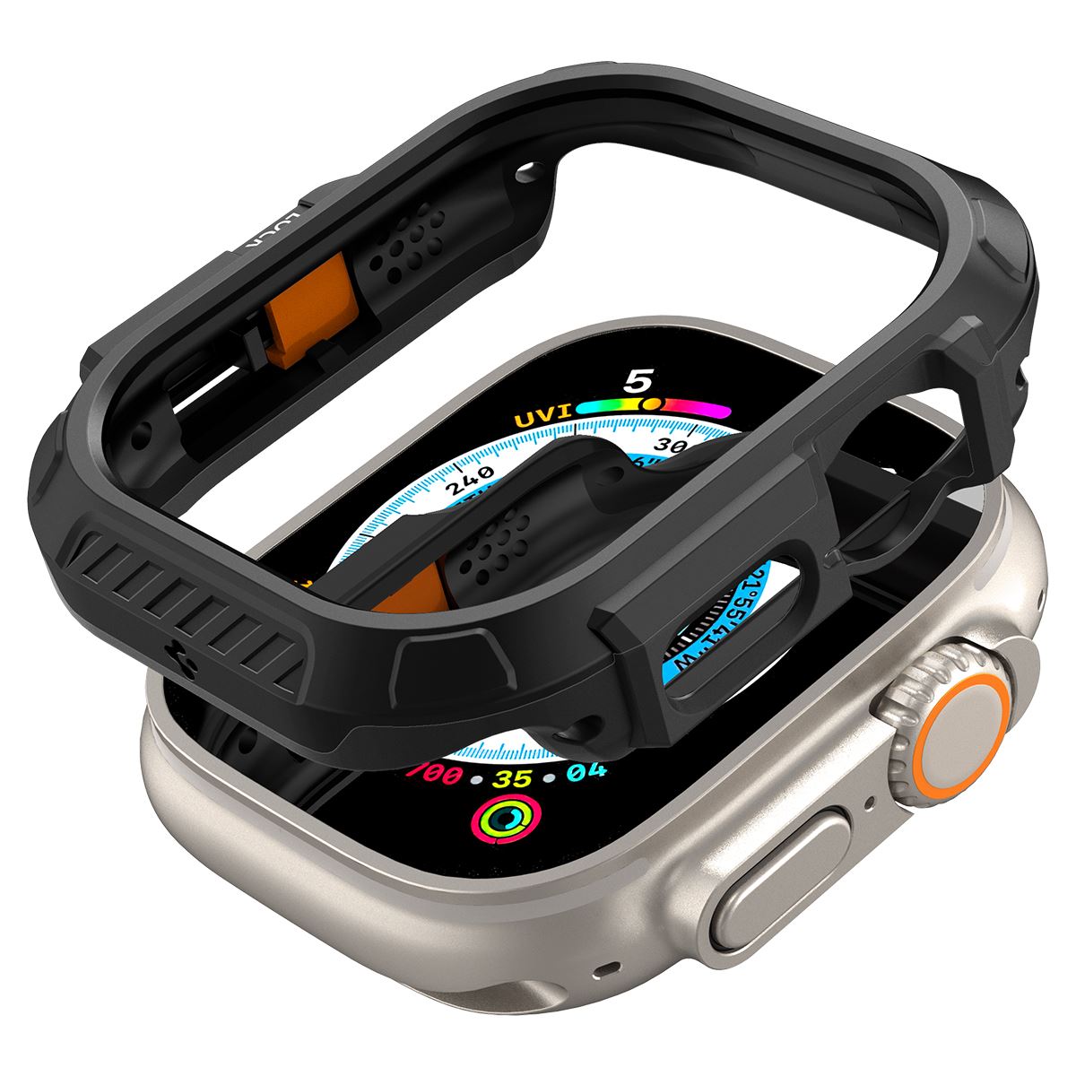 Spigen Lock Fit, black - Apple Watch Ultra 2/Ultra 49mm (8)
