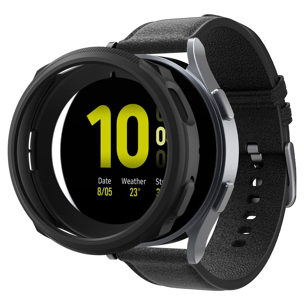Spigen Liquid Air, matte black - Samsung Galaxy Watch5/Watch4 44mm (4)
