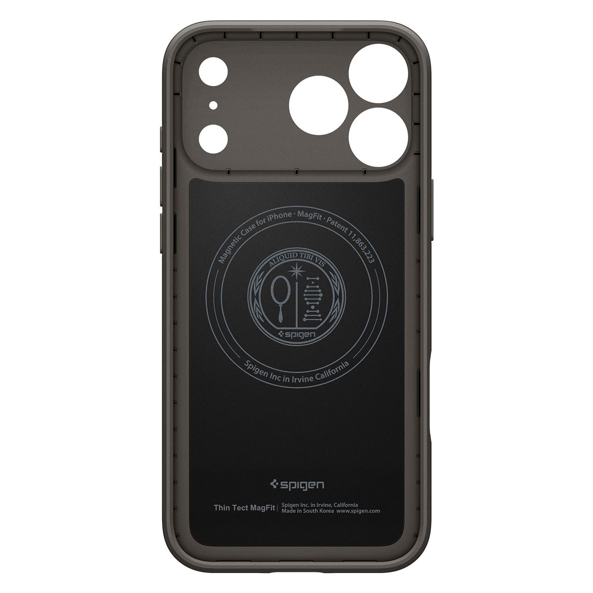 Spigen Thin Fit MagSafe, gunmetal - iPhone 17 Pro (3)