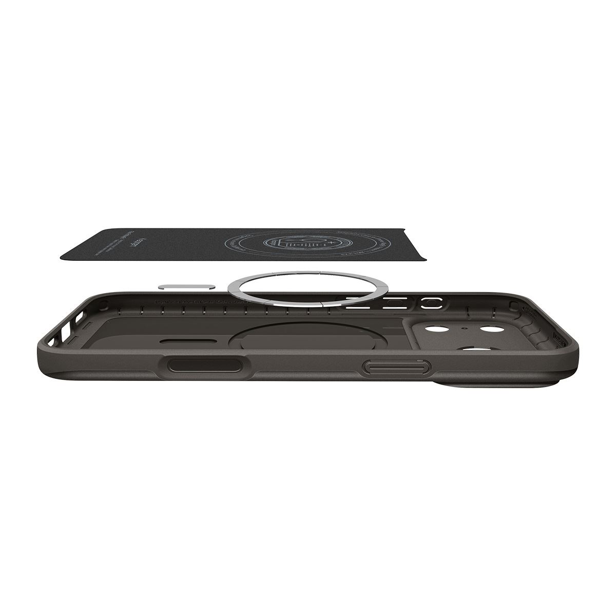 Spigen Thin Fit MagSafe, gunmetal - iPhone 17 Pro (9)