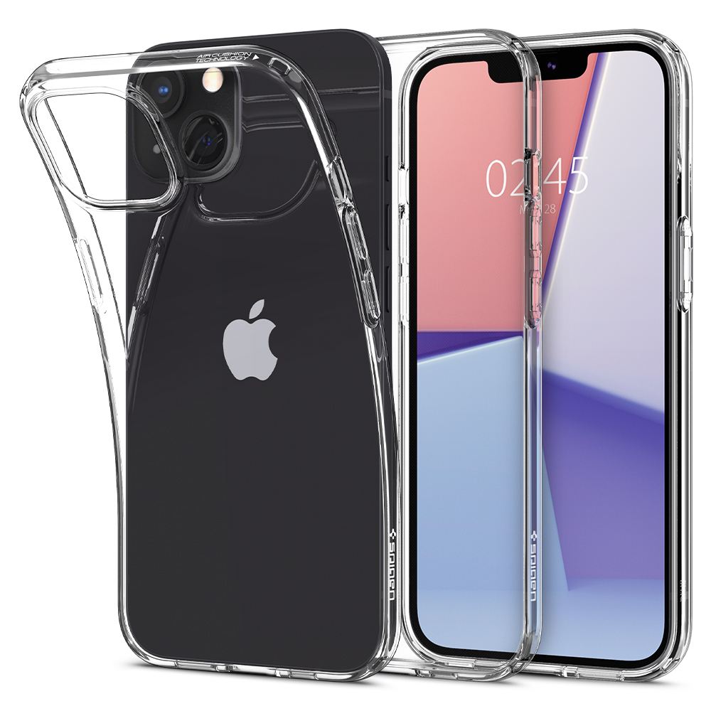 Spigen Crystal Flex, crystal clear - iPhone 13 (1)