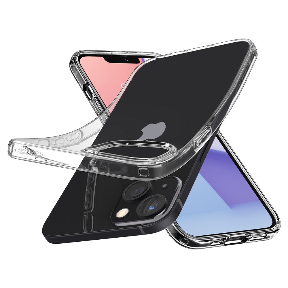 Spigen Crystal Flex, crystal clear - iPhone 13 (3)