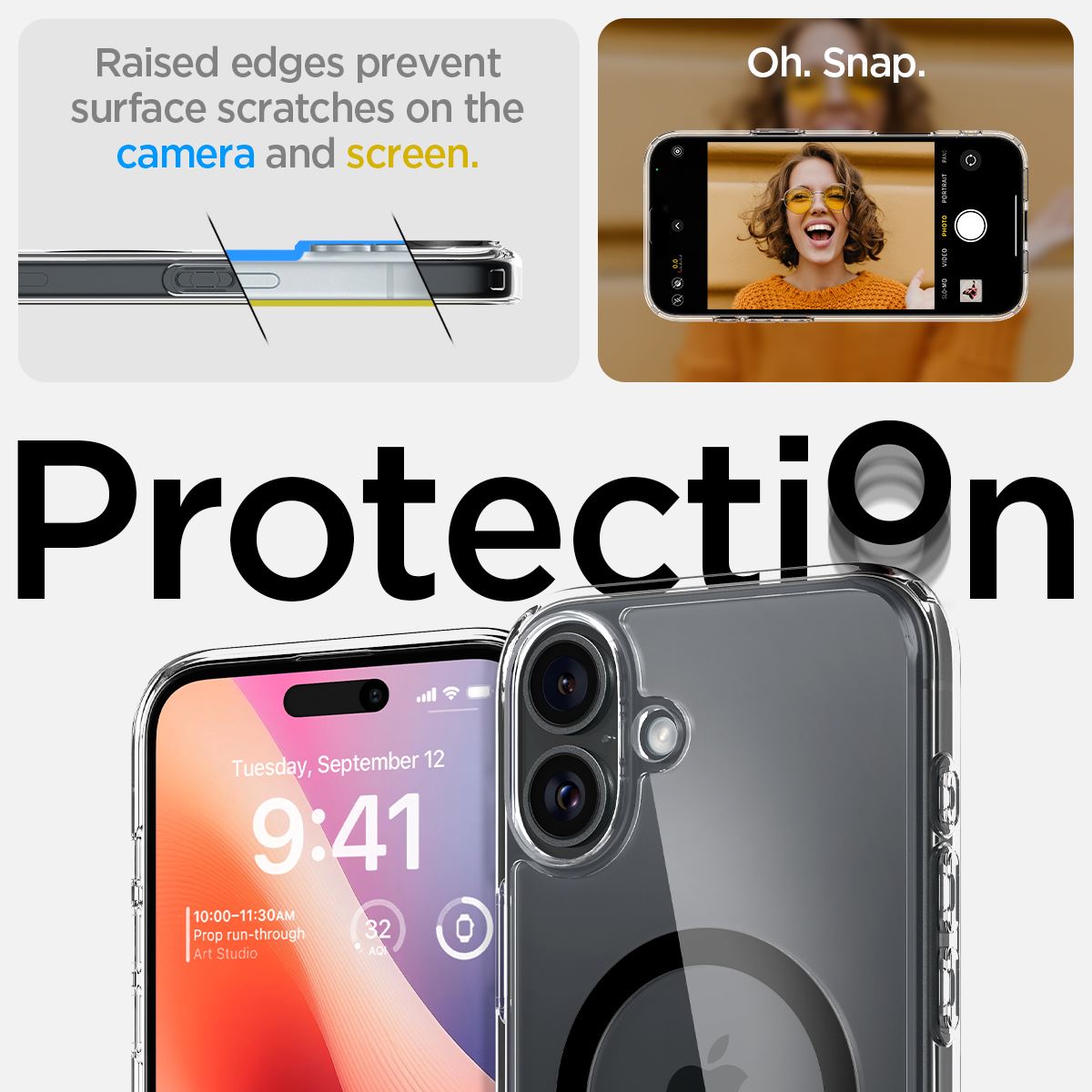 Spigen Ultra Hybrid MagSafe, black - iPhone 16 Plus (11)