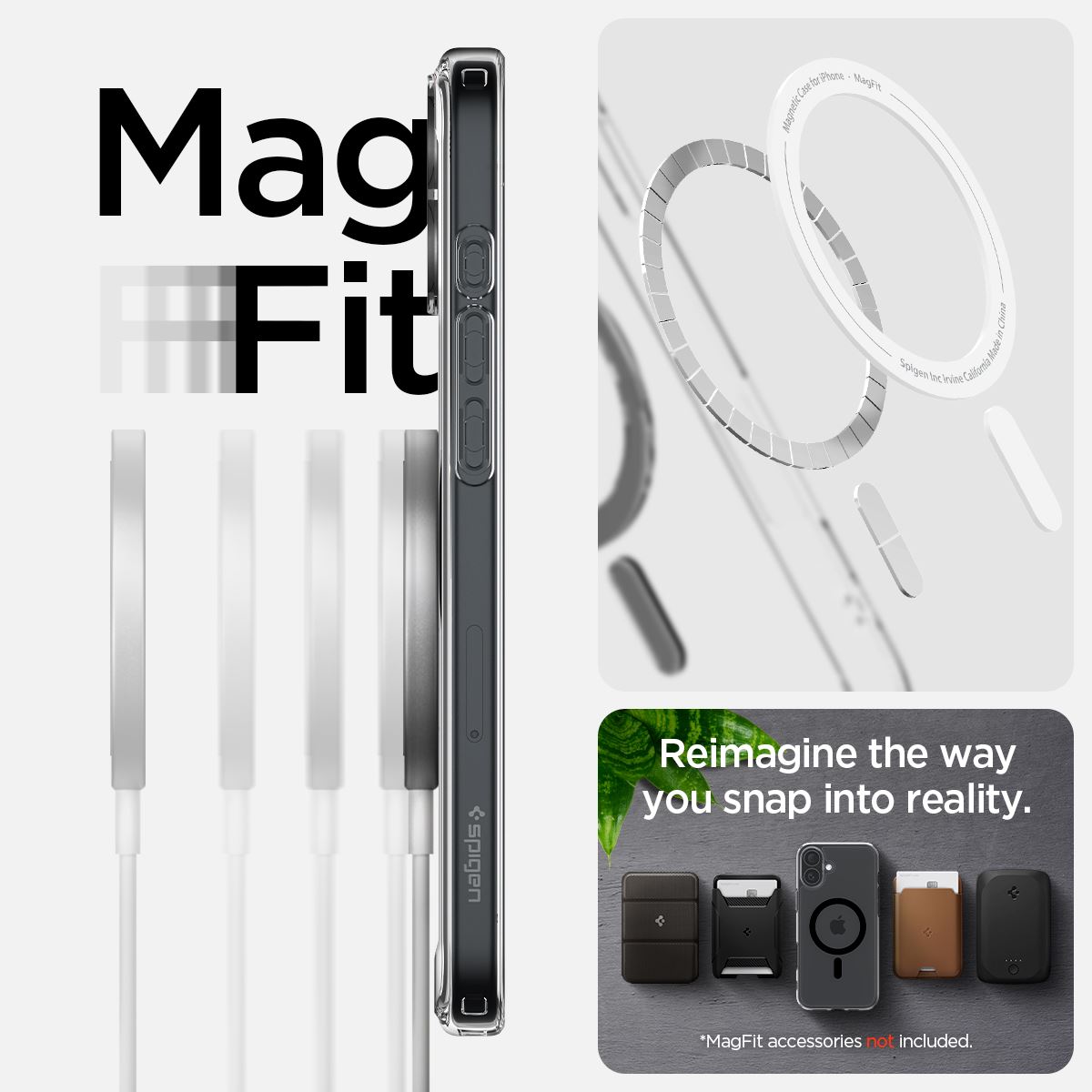 Spigen Ultra Hybrid MagSafe, black - iPhone 16 Plus (12)