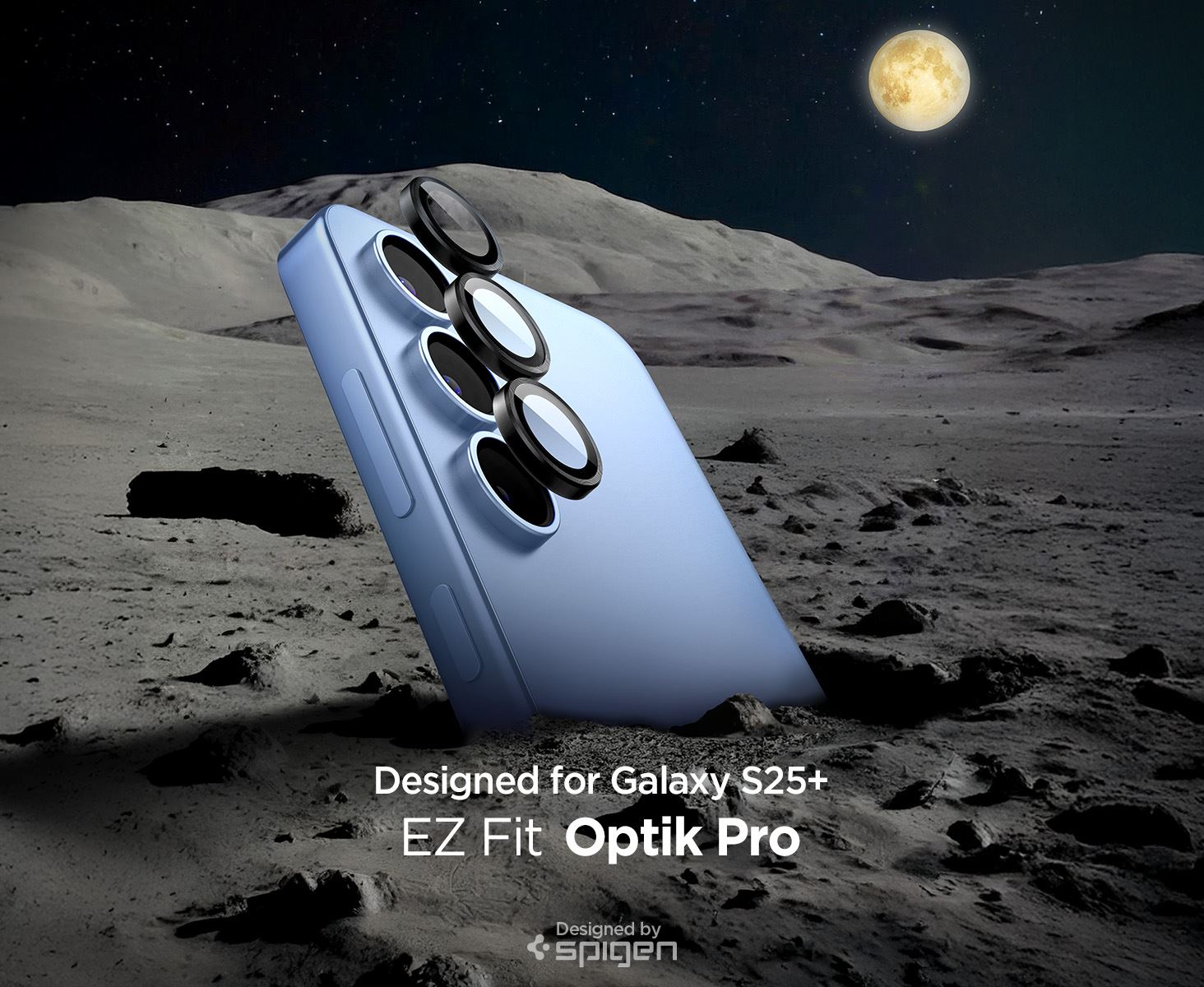 Spigen Glass tR EZ Fit Optik Pro HD 2 Pack, black - Samsung Galaxy S25+ (14)