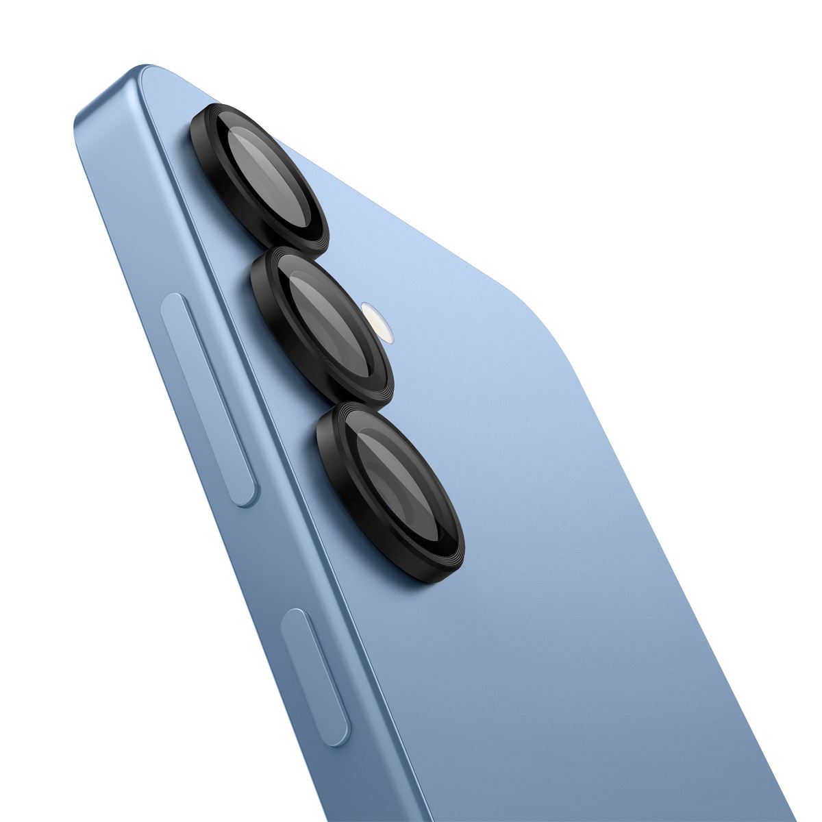 Spigen Glass tR EZ Fit Optik Pro HD 2 Pack, black - Samsung Galaxy S25+ (3)