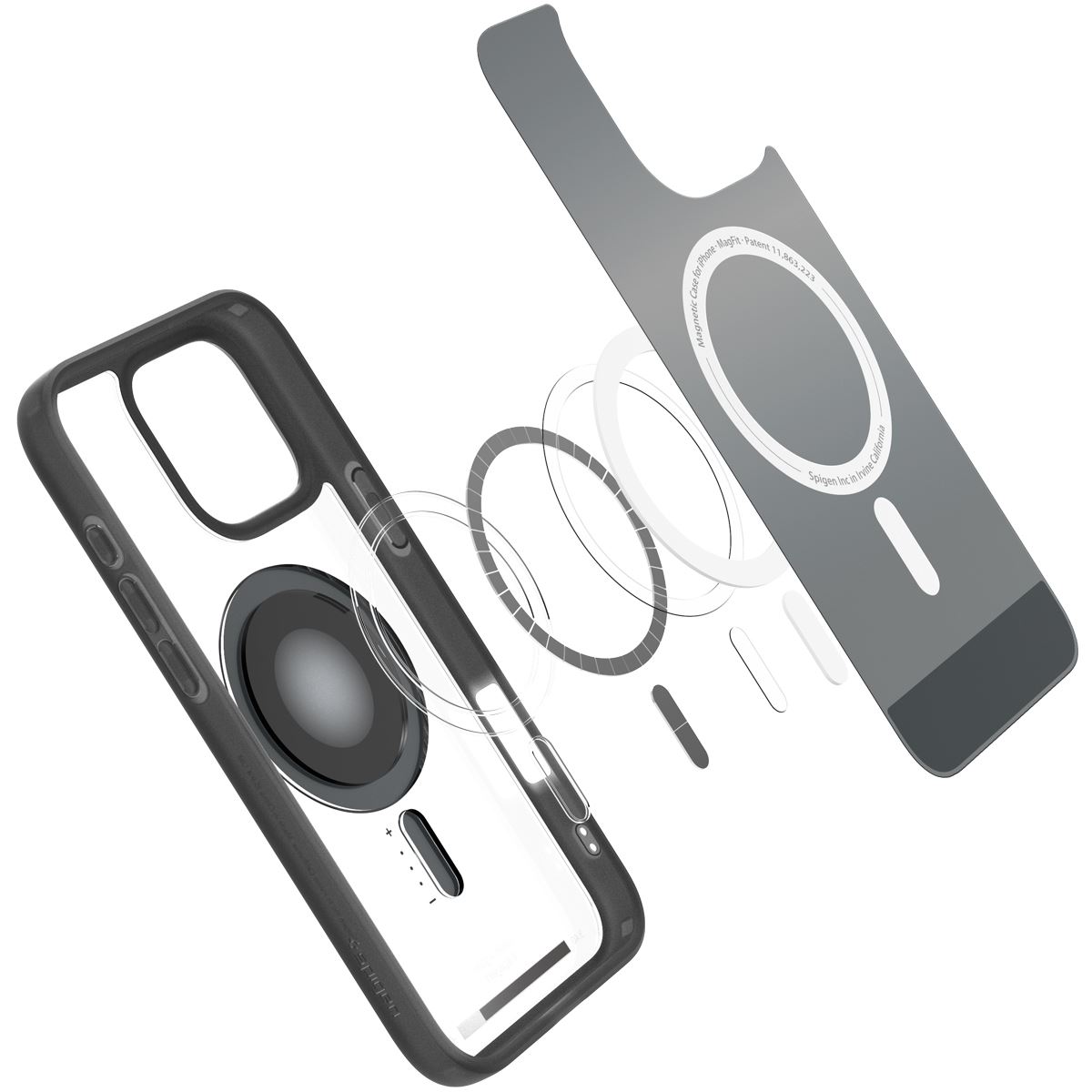 Spigen Ultra Hybrid MagSafe, classic black - iPhone 16 Pro (5)