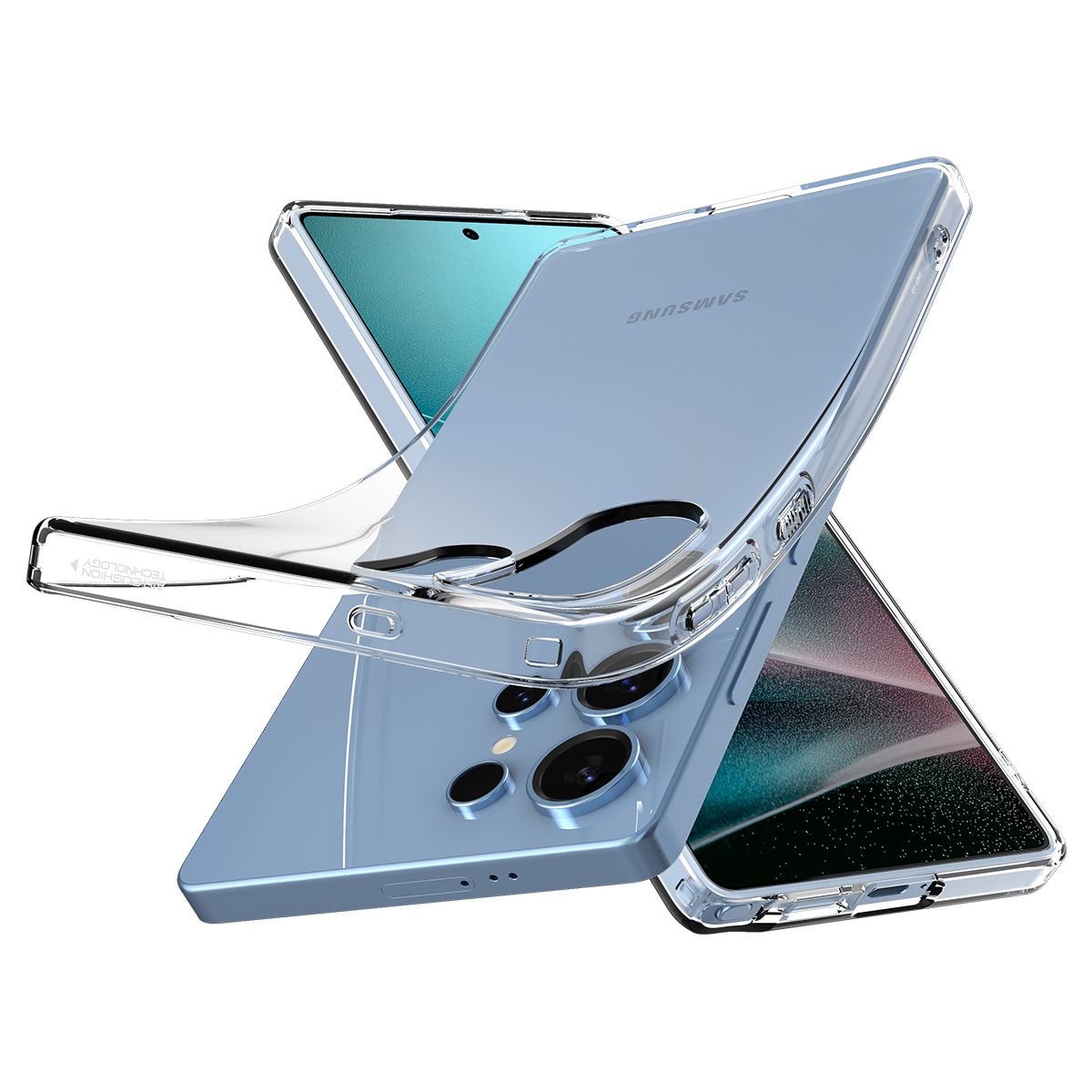 Spigen Liquid Crystal, crystal clear - Samsung Galaxy S25 Ultra (6)