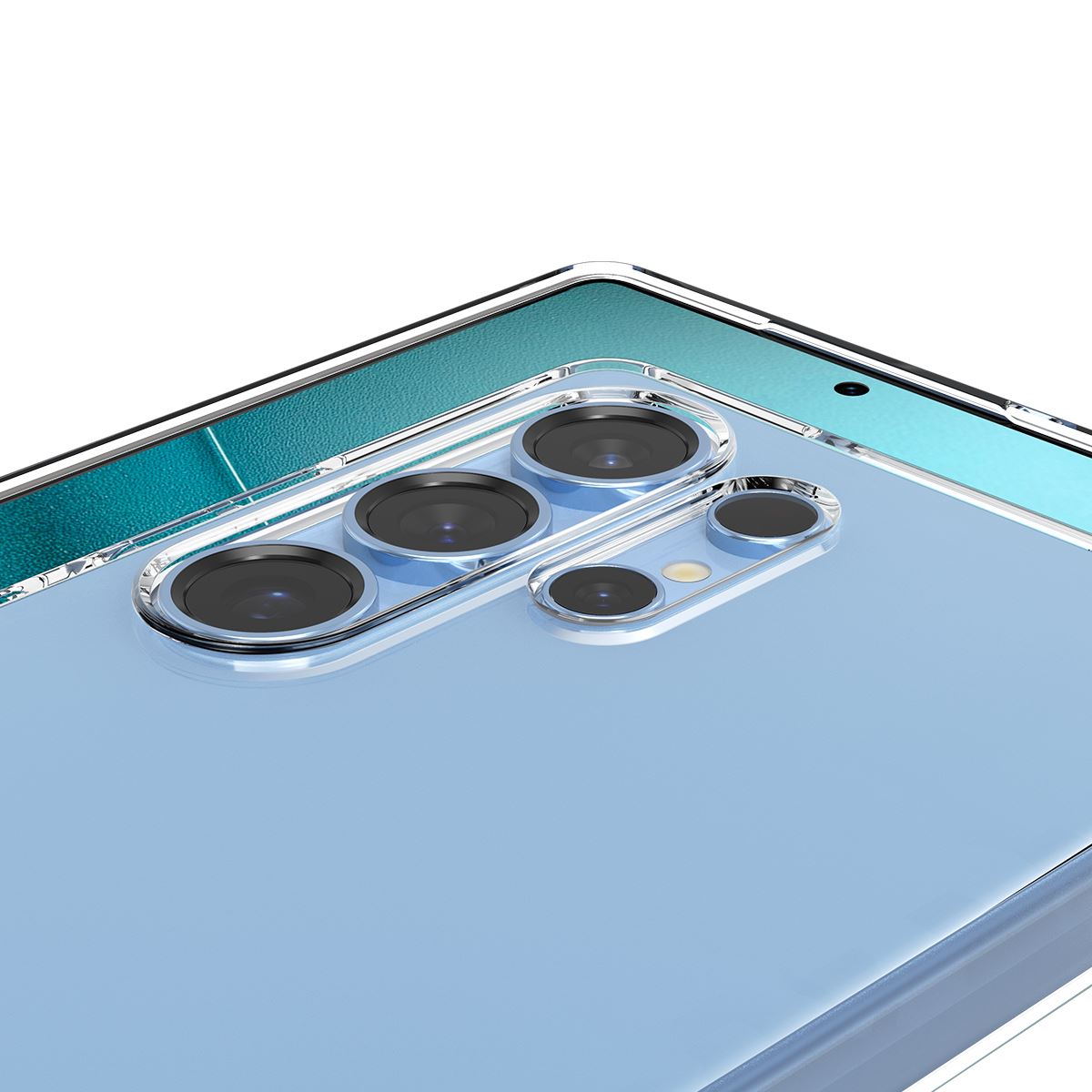 Spigen Liquid Crystal, crystal clear - Samsung Galaxy S25 Ultra (9)