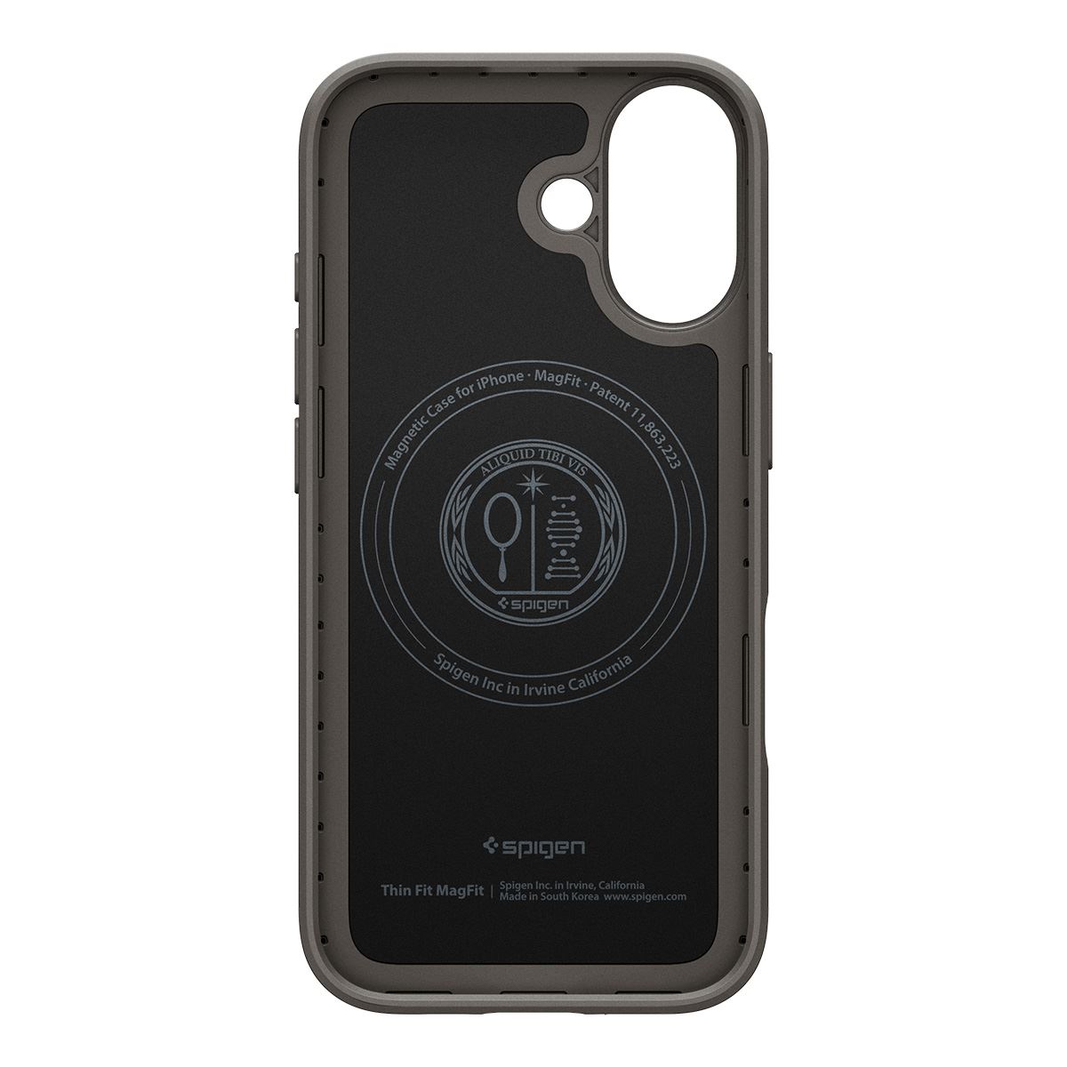Spigen Thin Fit MagSafe, gunmetal - iPhone 17 (3)