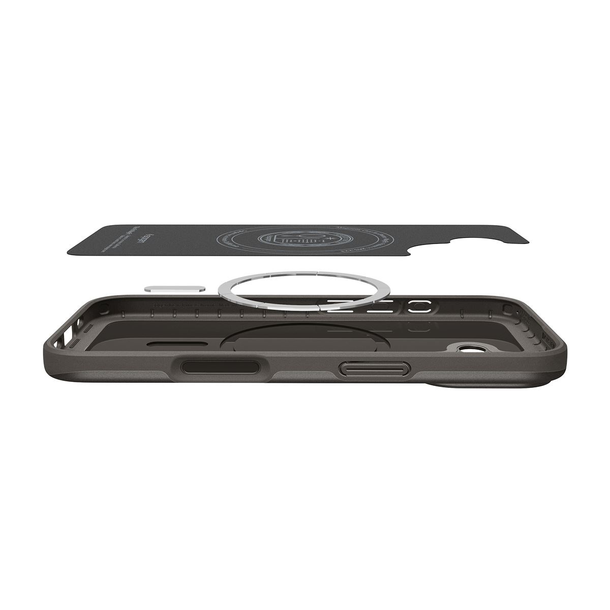 Spigen Thin Fit MagSafe, gunmetal - iPhone 17 (9)