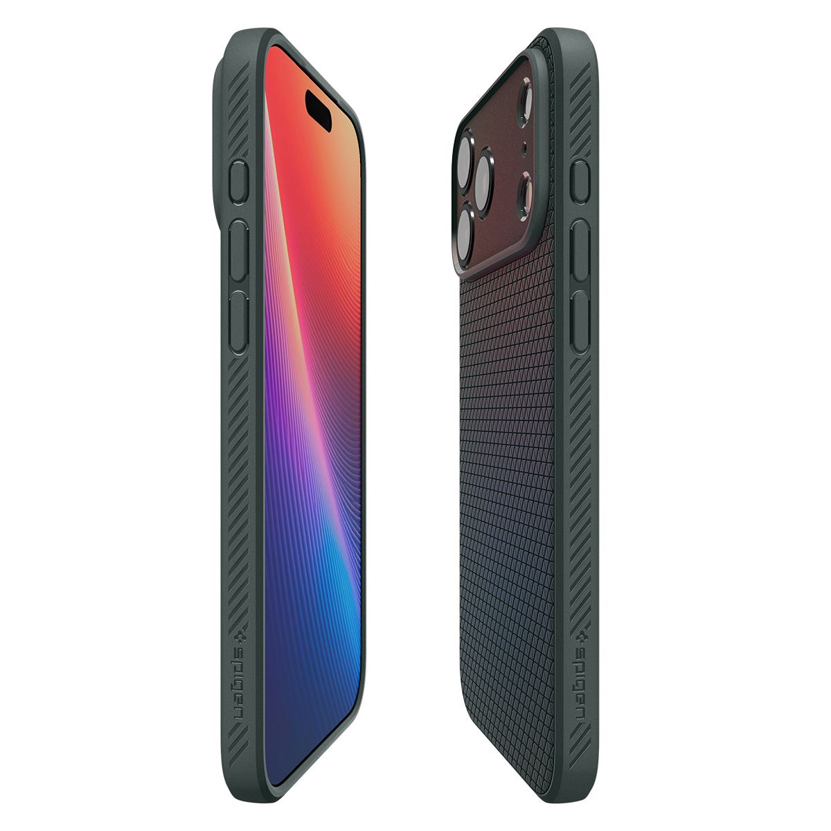 Spigen Liquid Air, abyss green - iPhone 17 Pro (7)