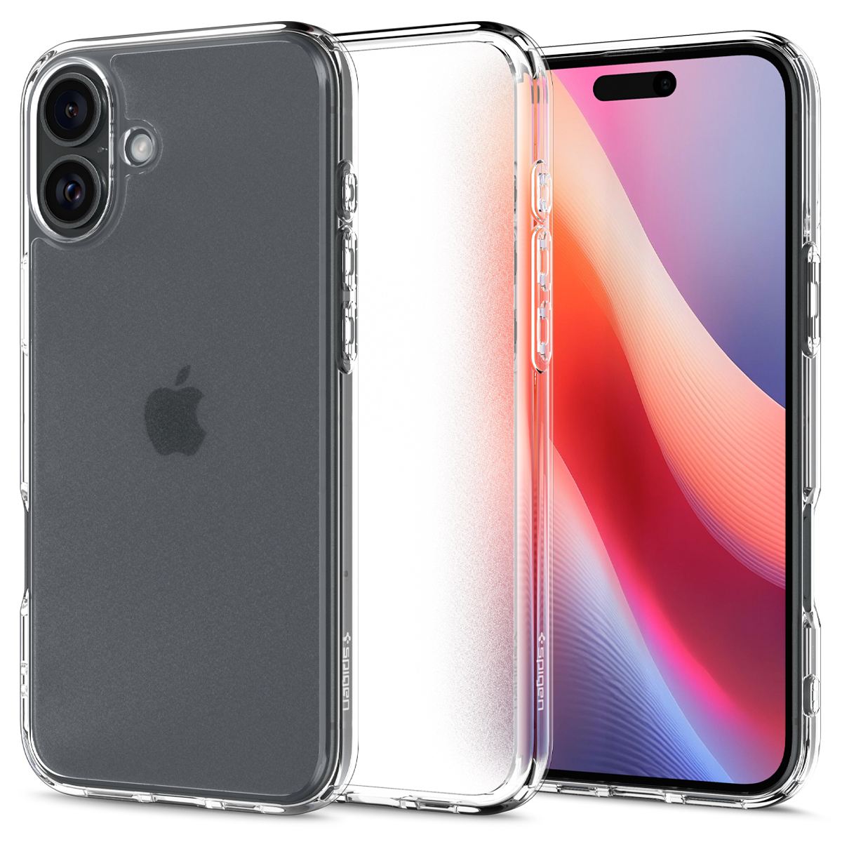 Spigen Ultra Hybrid, frost clear - iPhone 16 (1)