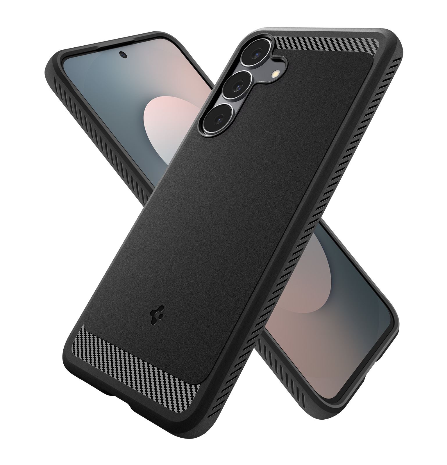 Spigen Rugged Armor, matte black - Samsung Galaxy S25 FE (12)