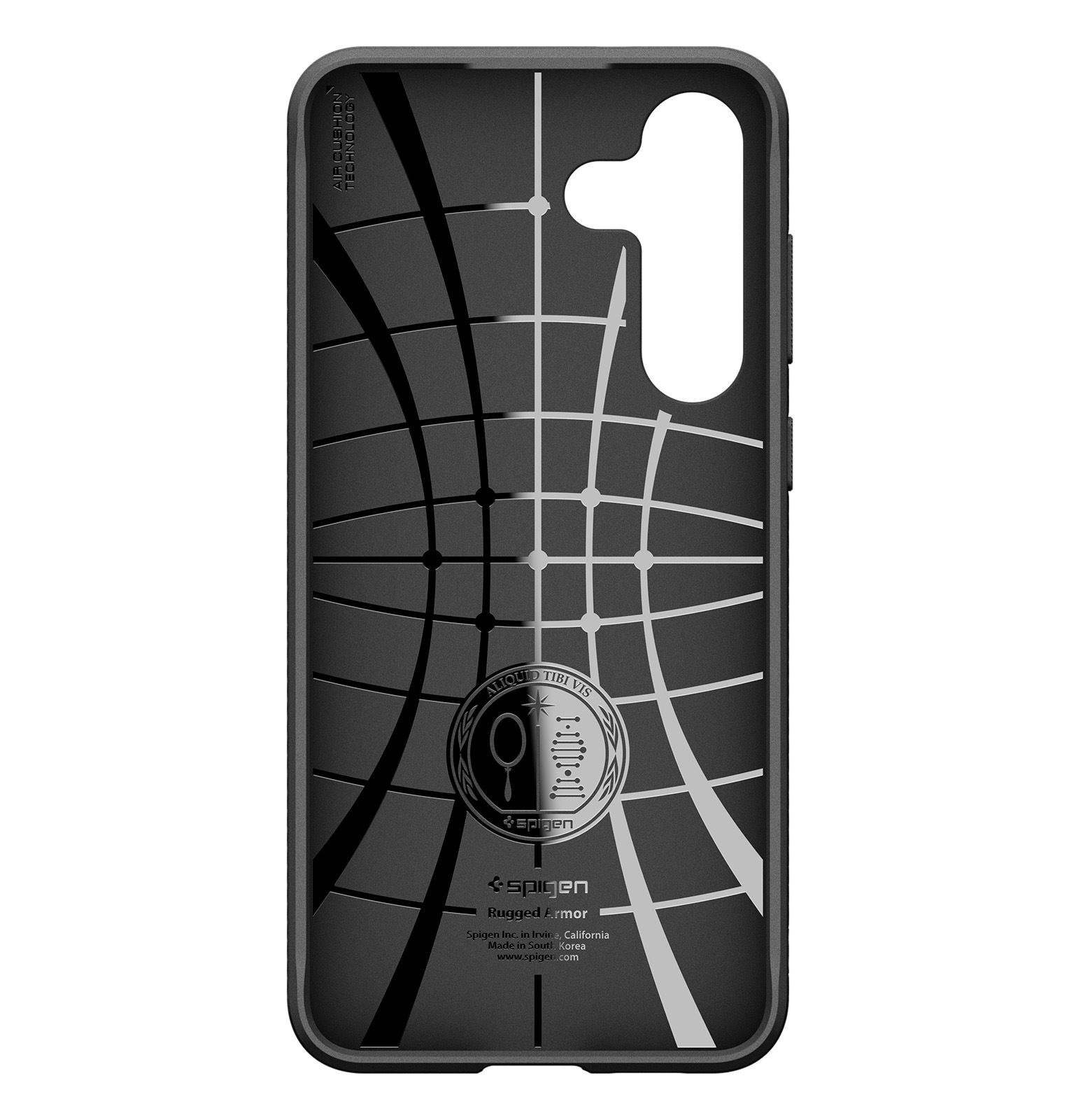 Spigen Rugged Armor, matte black - Samsung Galaxy S25 FE (3)