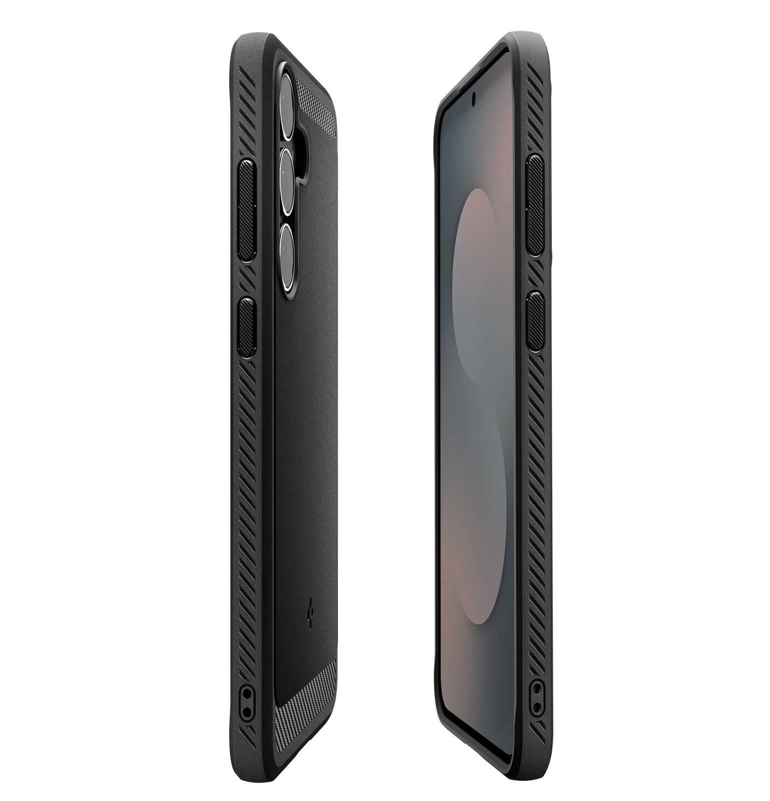 Spigen Rugged Armor, matte black - Samsung Galaxy S25 FE (7)