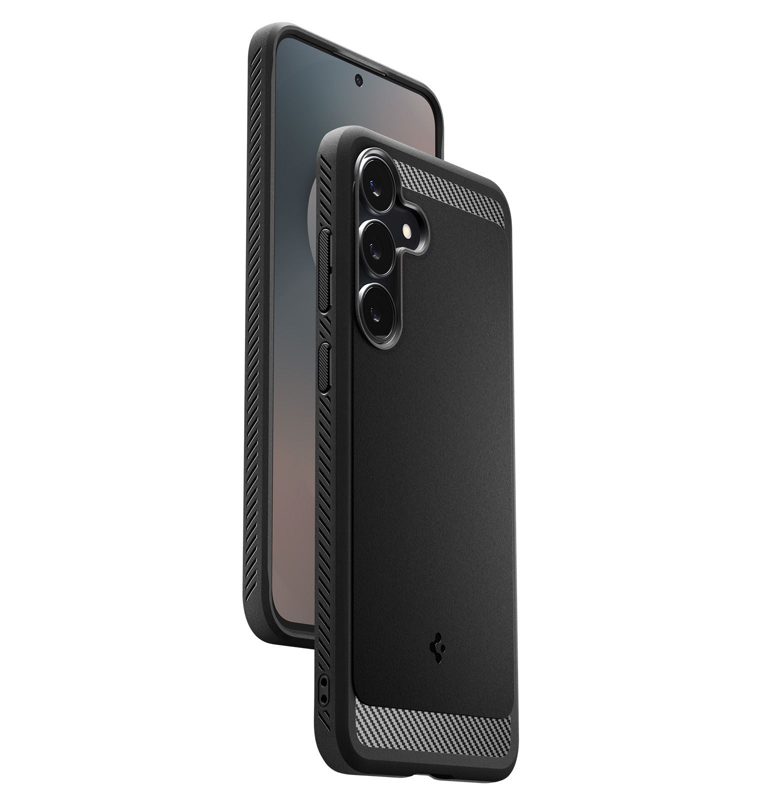 Spigen Rugged Armor, matte black - Samsung Galaxy S25 FE (9)