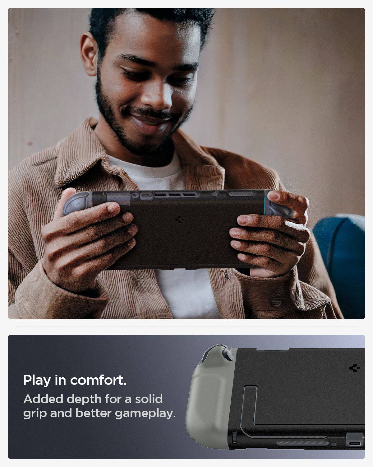 Spigen Nano Pop, black sesame - Nintendo Switch 2 (21)