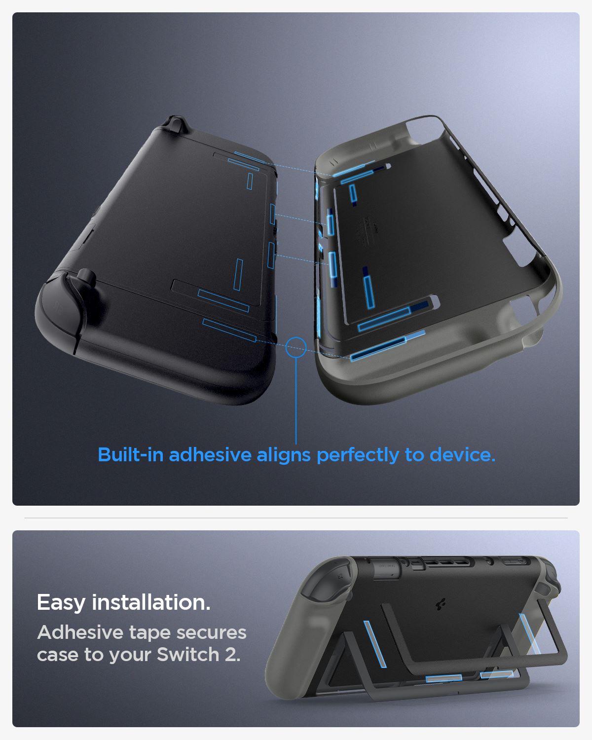 Spigen Nano Pop, black sesame - Nintendo Switch 2 (25)