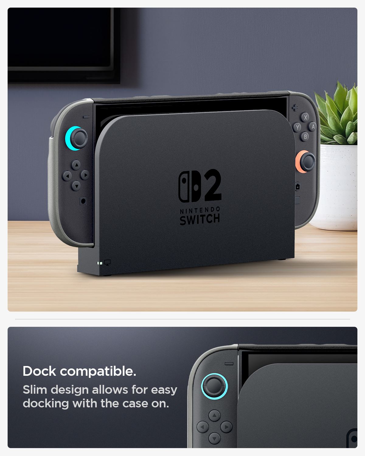 Spigen Nano Pop, black sesame  - Nintendo Switch 2 (26)