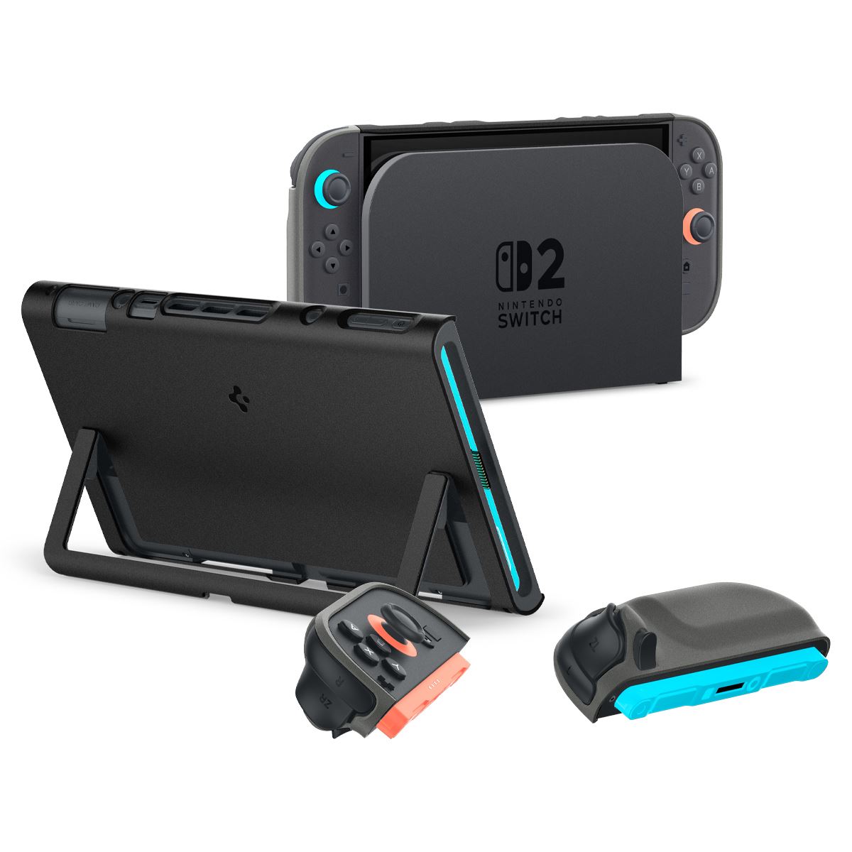 Spigen Nano Pop, black sesame  - Nintendo Switch 2 (31)
