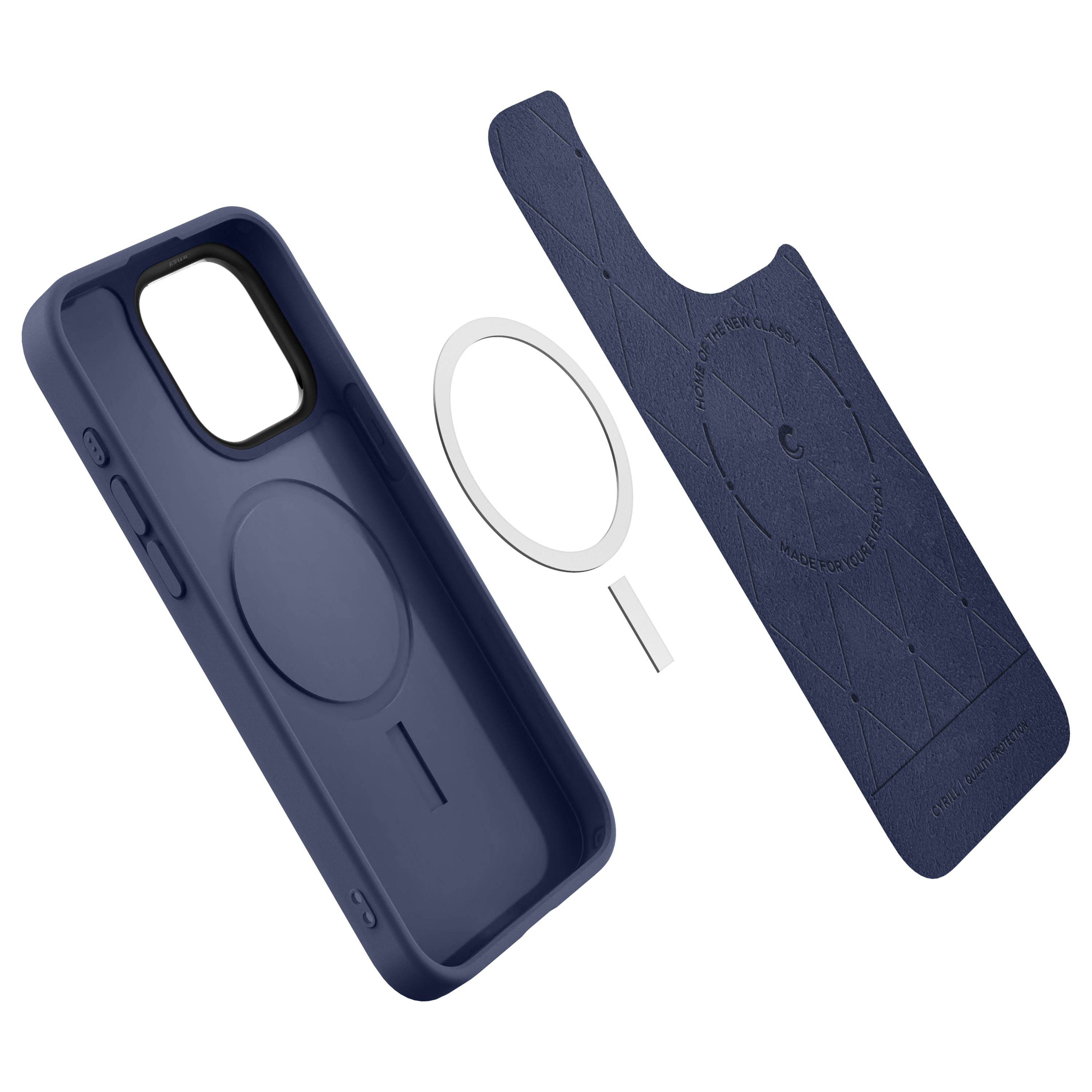 Spigen Cyrill Kajuk MagSafe, navy, - iPhone 15 Pro Max (10)