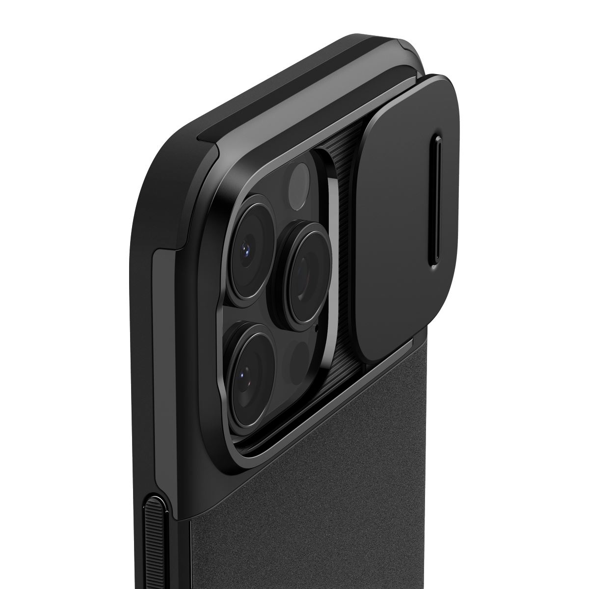 Spigen Optik Armor MagSafe, black - iPhone 16 Pro (6)